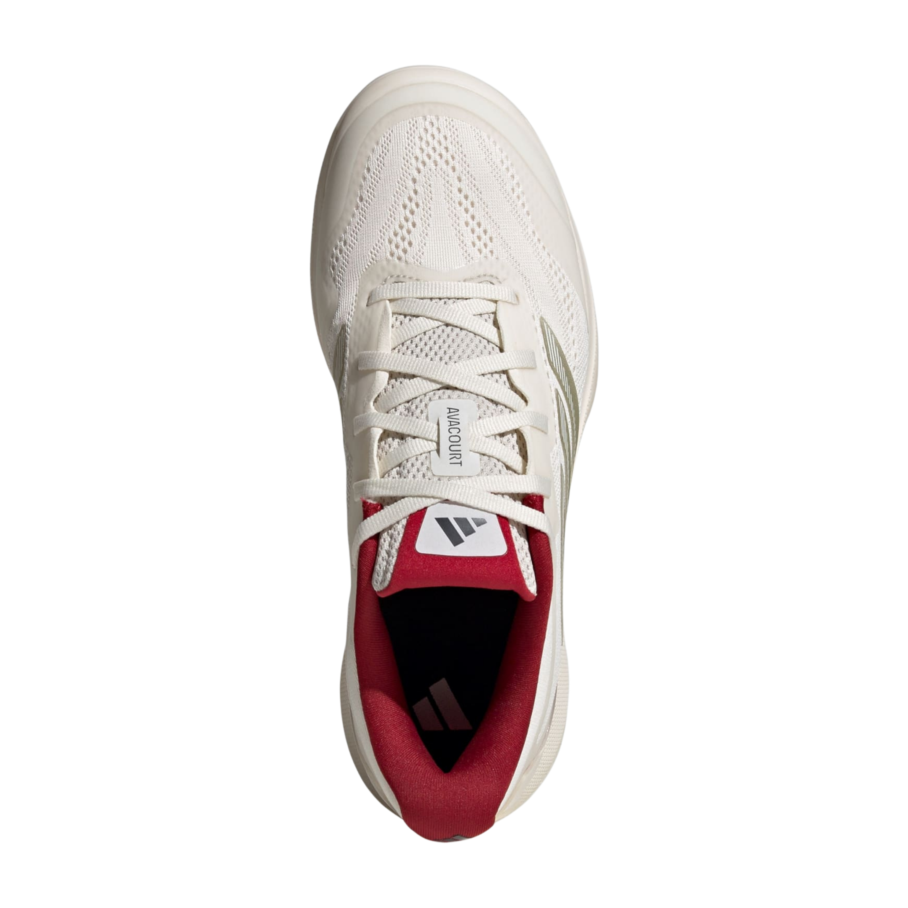 Adidas Women Avacourt 3 Tennis - Chalk White Ice Gold Met. Team Victory Red