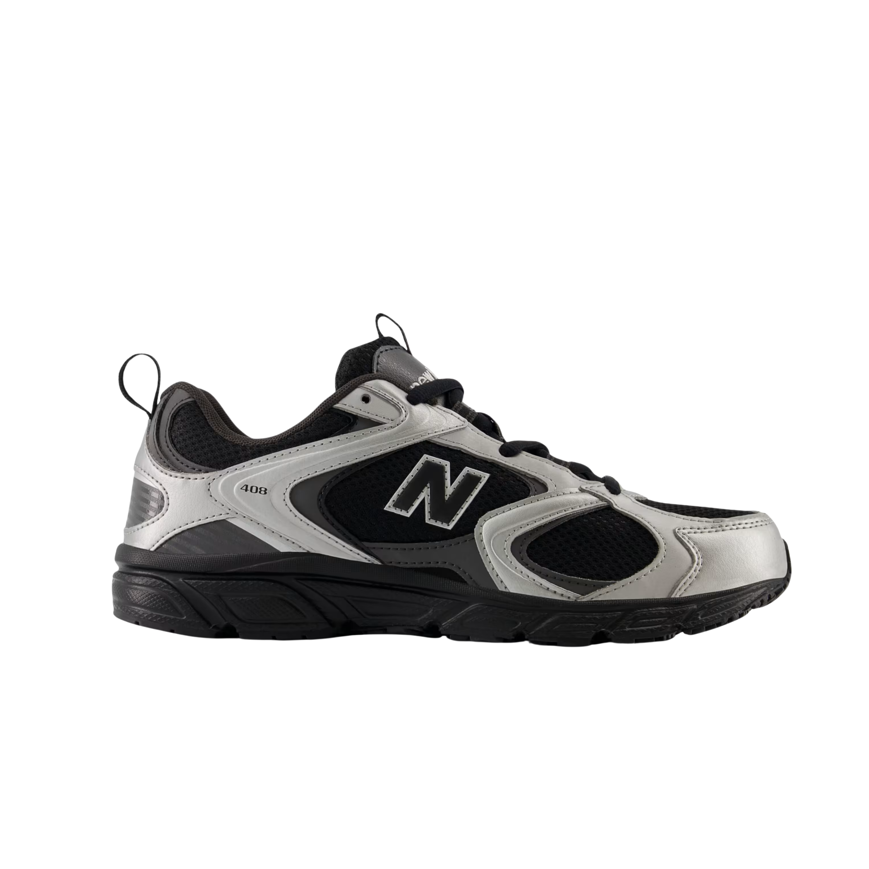 New Balance Men 408 Sneaker - Black Silver