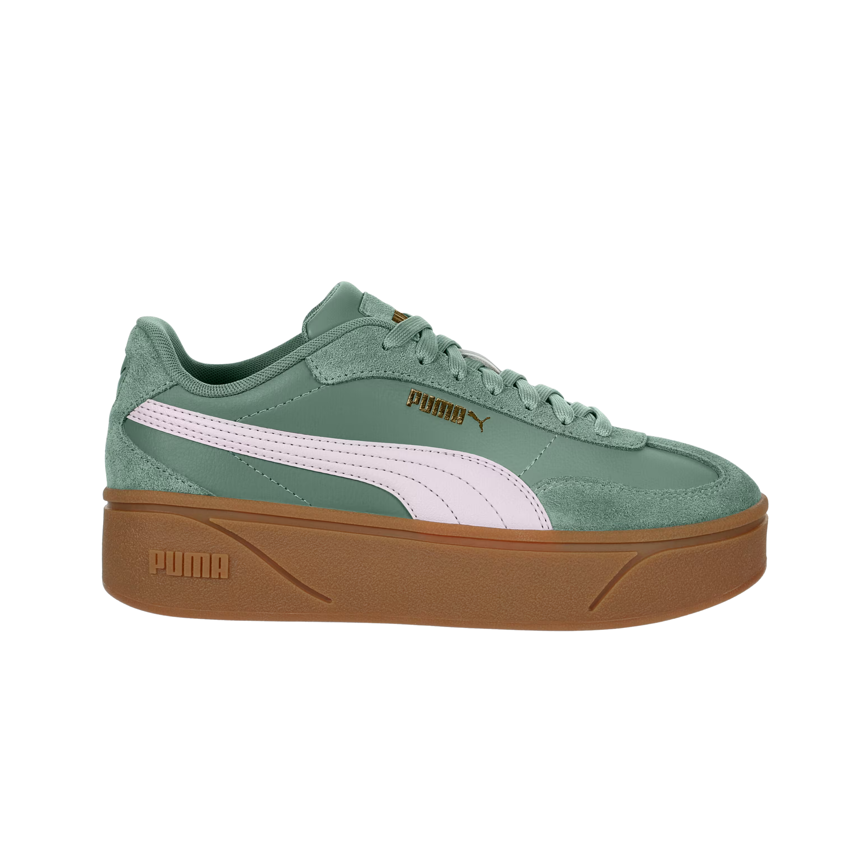 Puma Women Club II Era Platform - Green