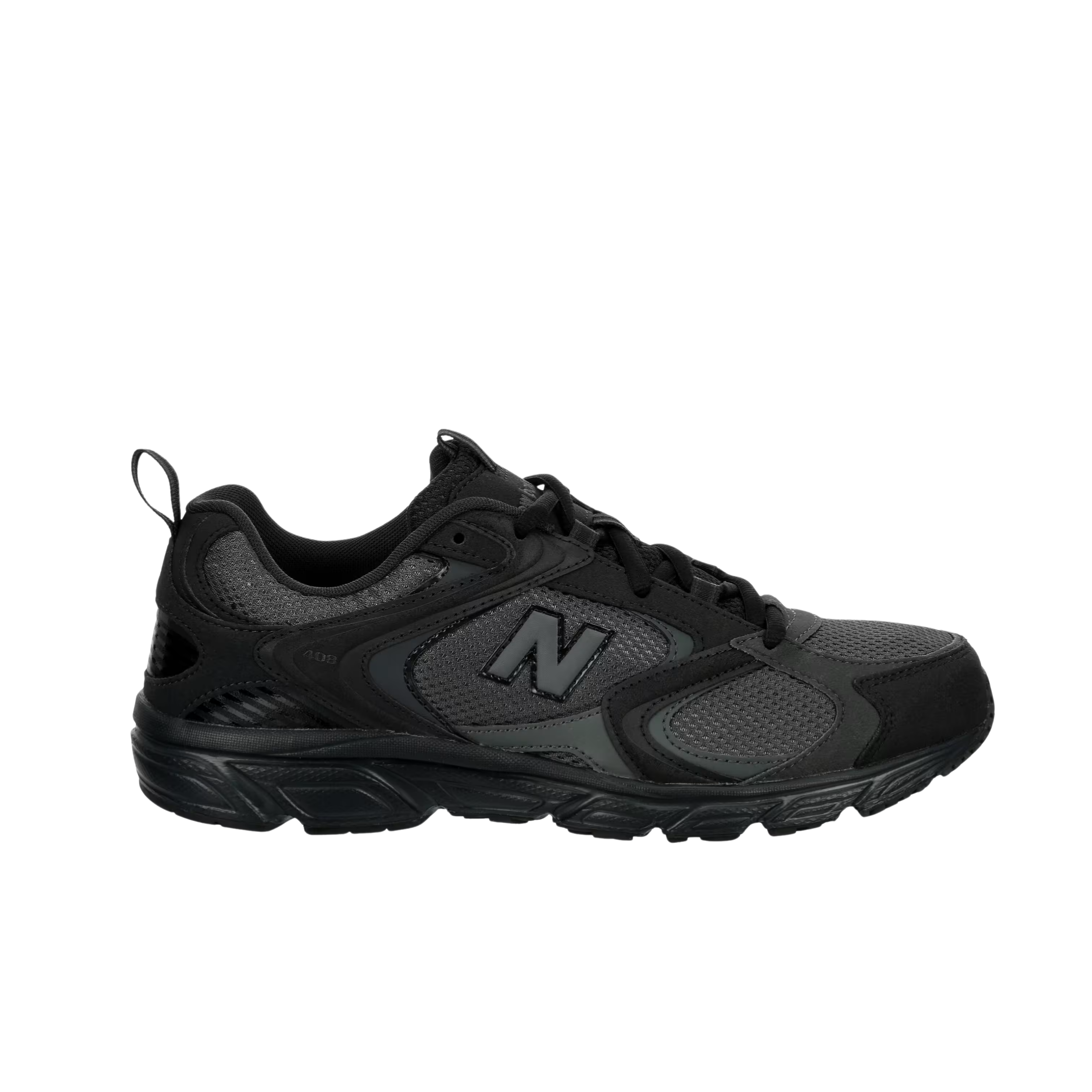 New Balance Men 408 Sneaker - Black Grey