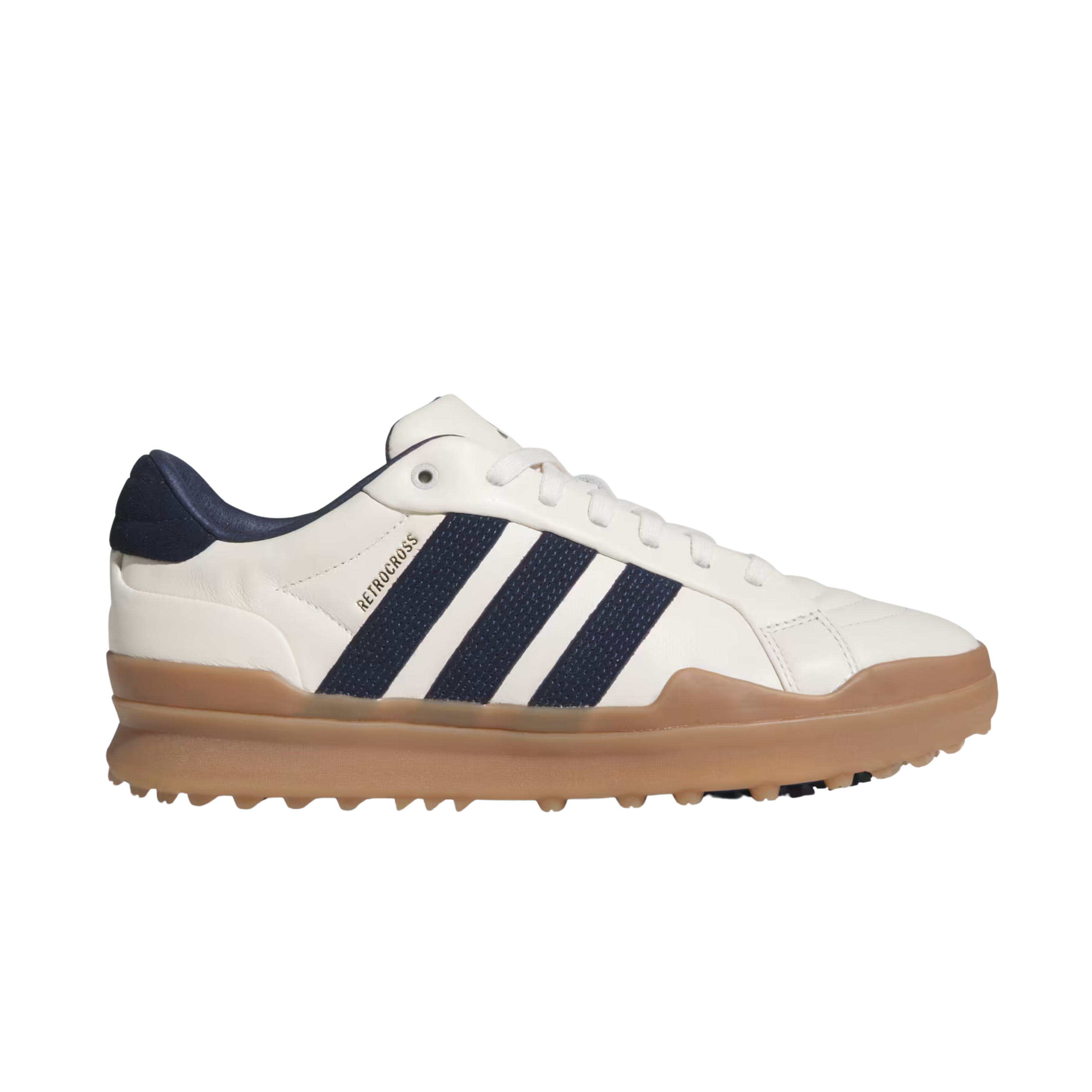 Adidas Men Retrocross Gripmore Spikeless Golf - Chalk White Collegiate Navy