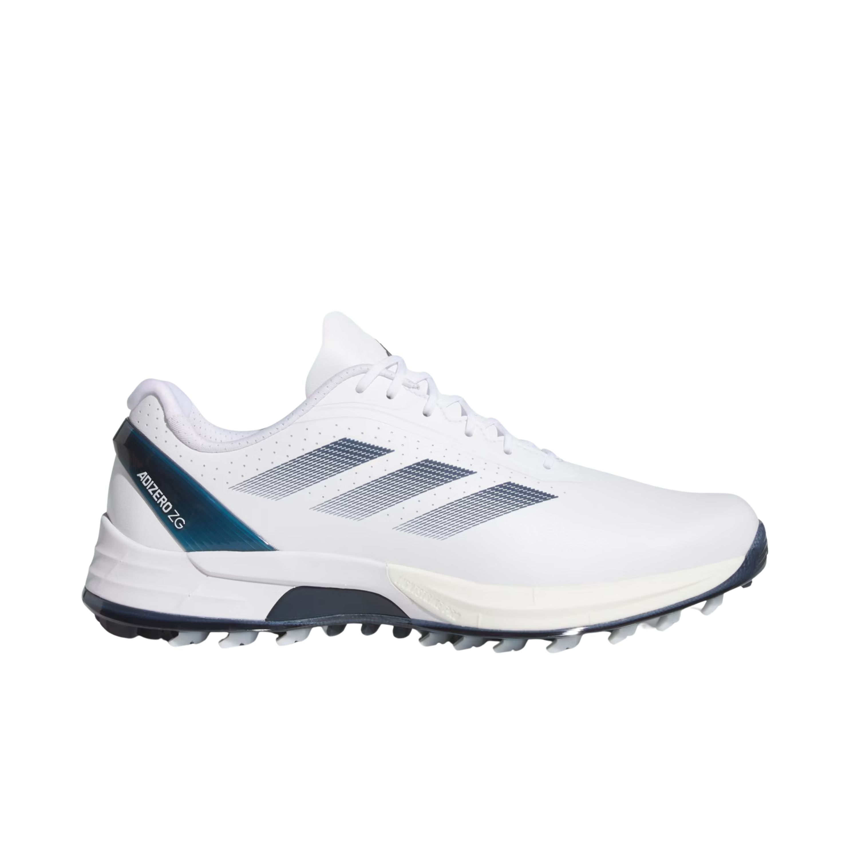 Adidas Men Adizero ZG Spikeless Golf - Cloud White Collegiate Navy