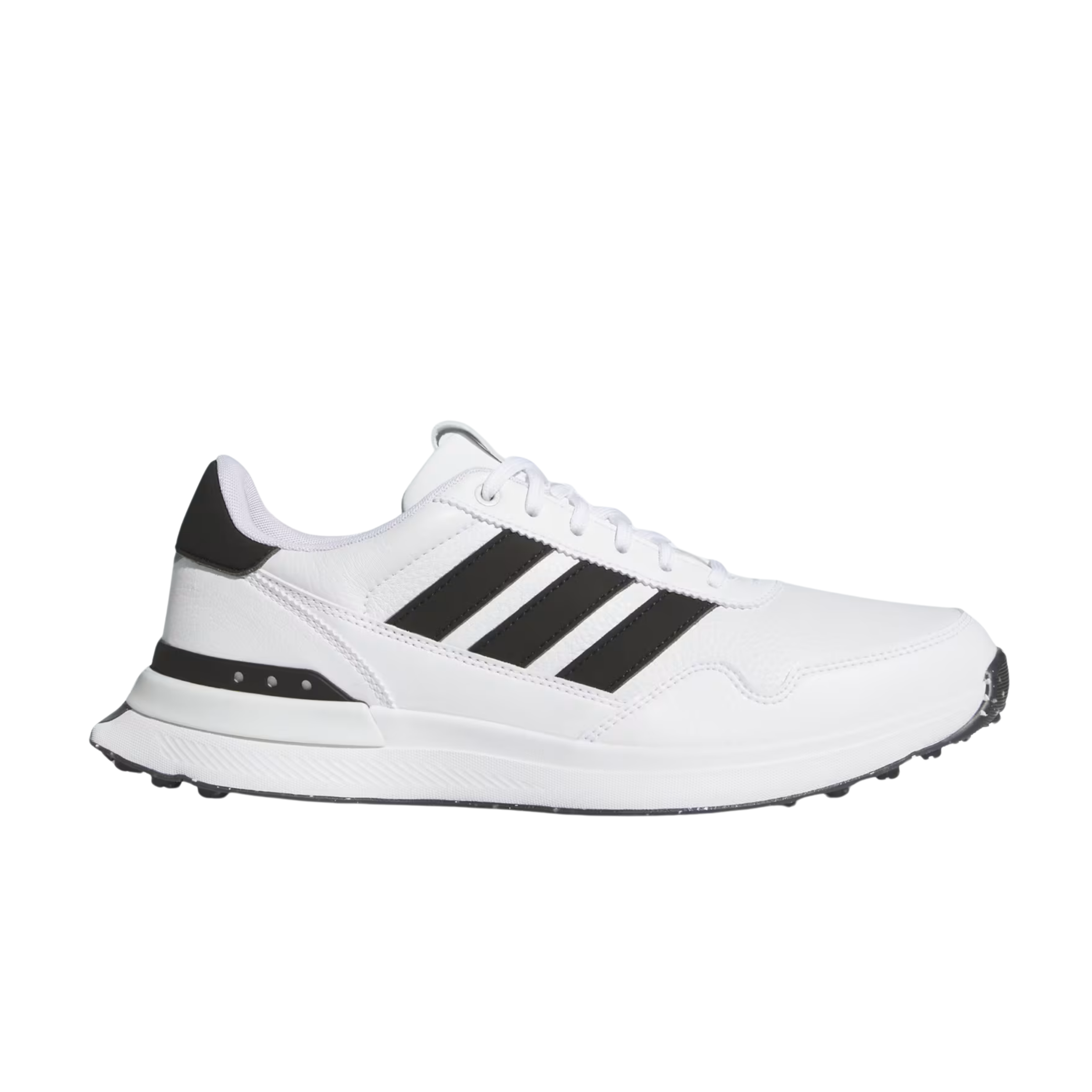 Adidas Men S2G 26 Leather Spikeles Golf - Cloud White Core Black