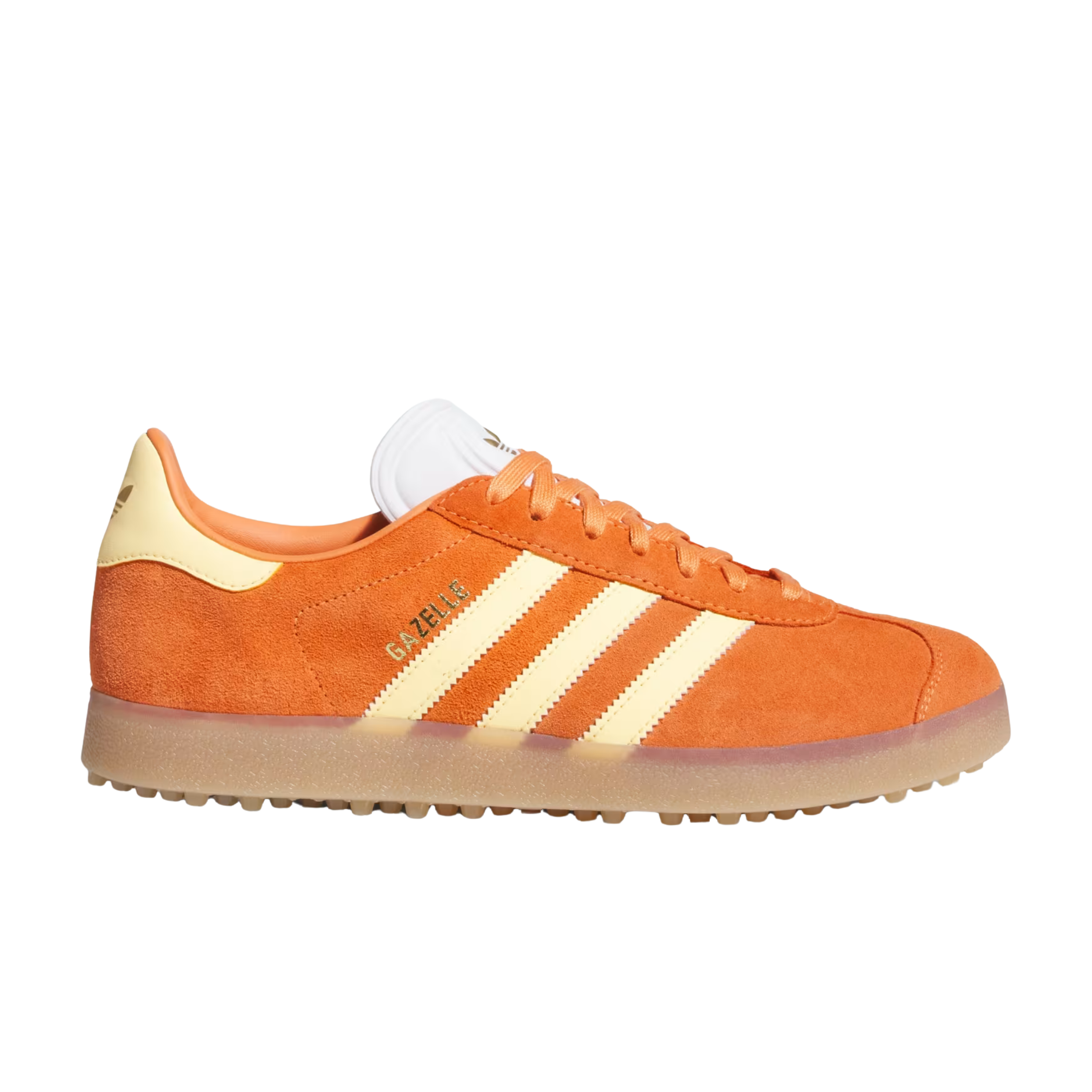 Adidas Men Gazelle Leather Spikeless Golf - Dusky Orange Ice Tangerine