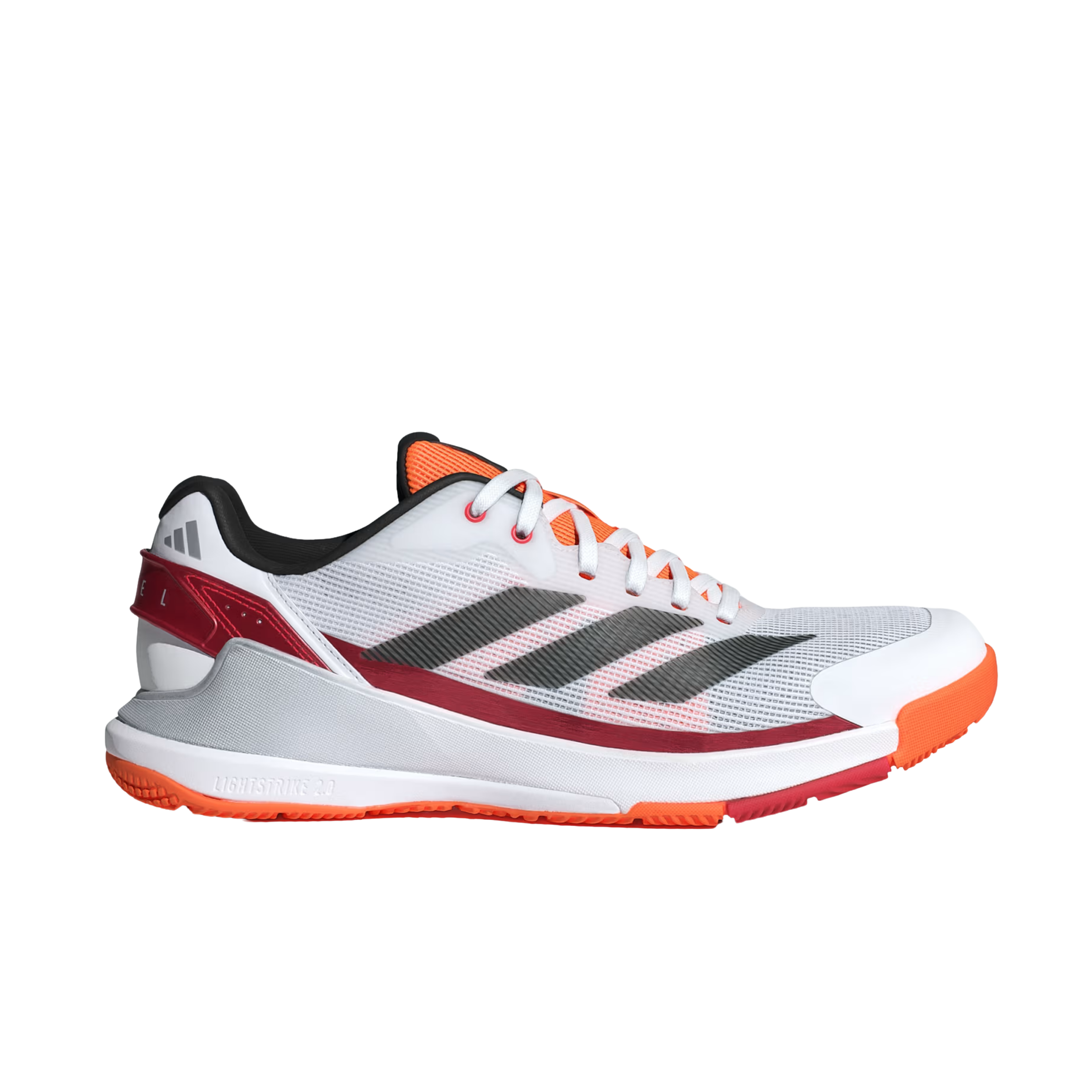 Adidas Men Crazyquick Padel - Cloud White Core Black Lucid Orange