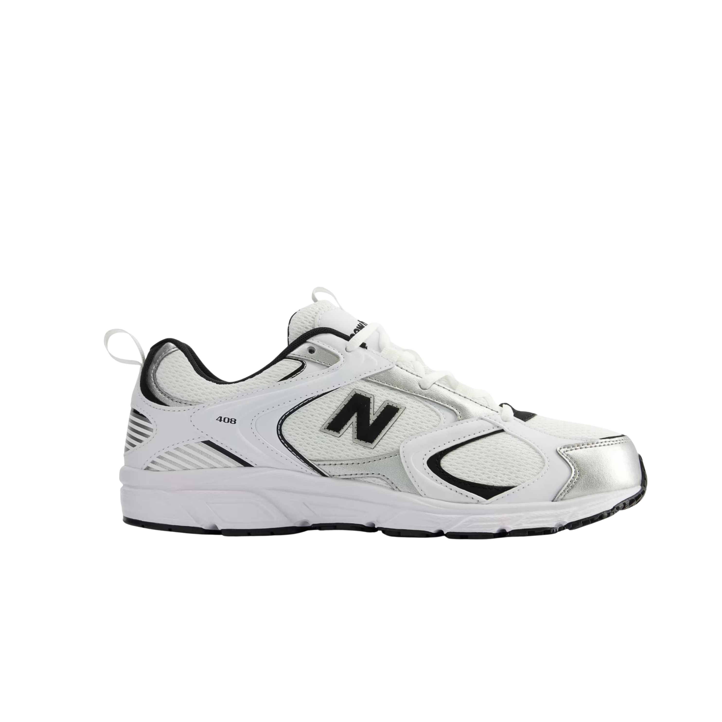 New Balance Women 408 Sneaker - White Black
