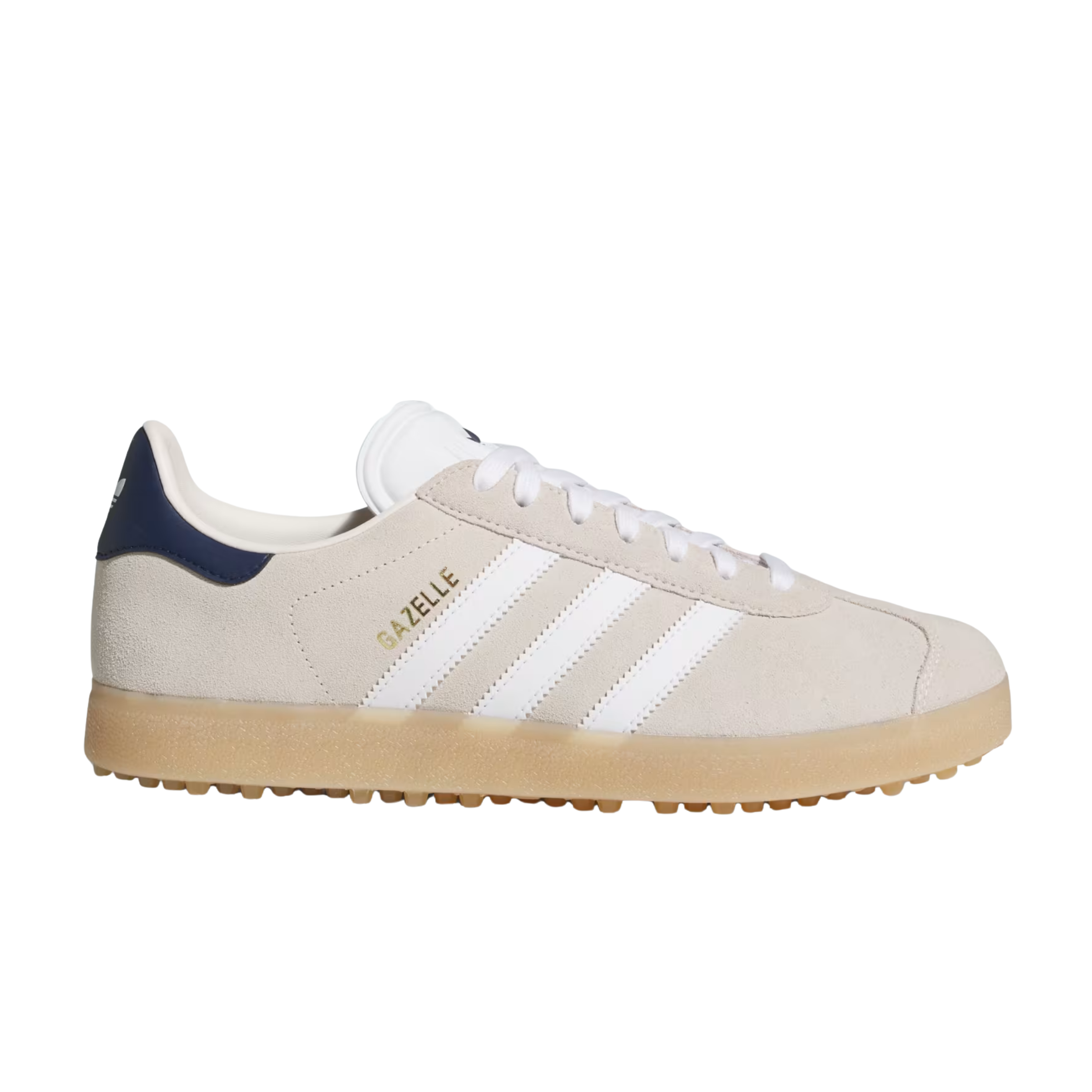 Adidas Men Gazelle Leather Spikeless Golf - Chalk White Cloud White