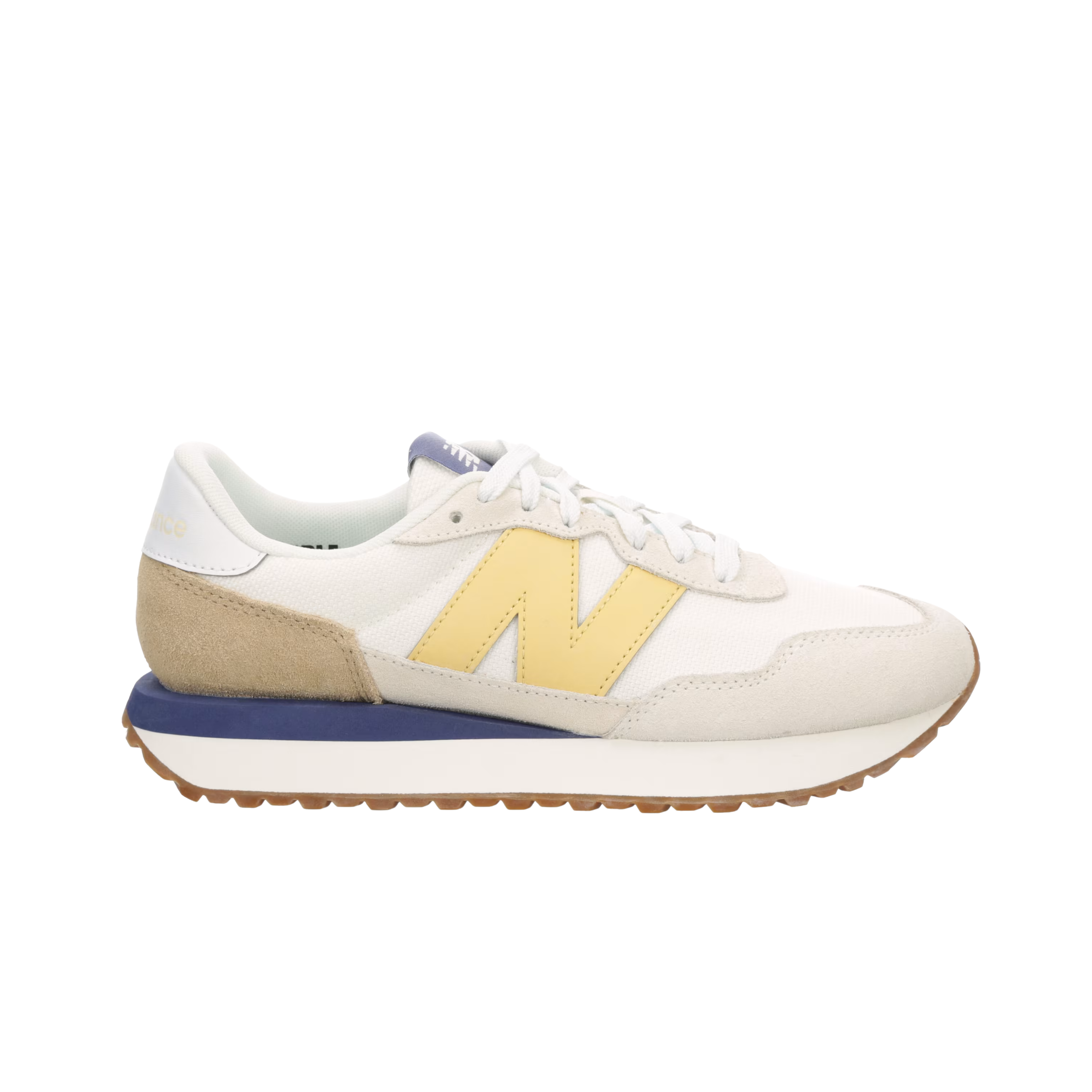 New Balance Women 237 Sneaker - Off White Yellow