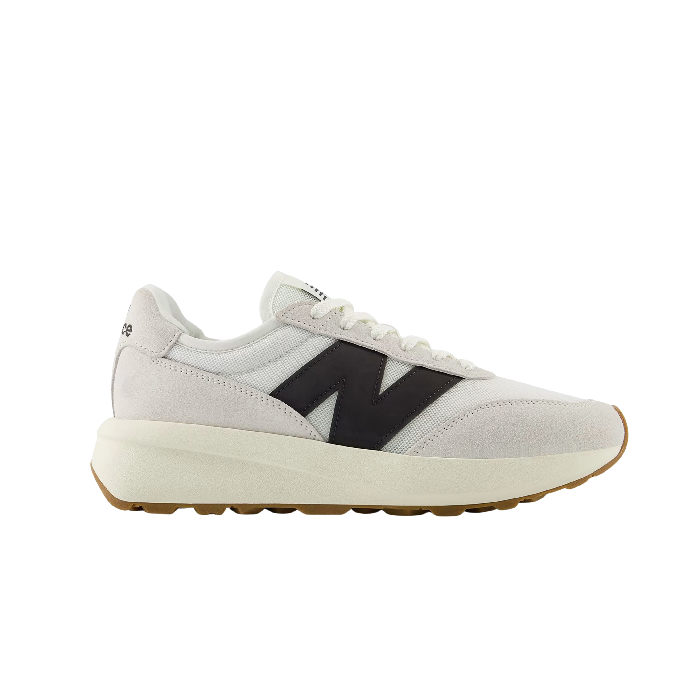 New Balance Women 370 Sneaker - White Black
