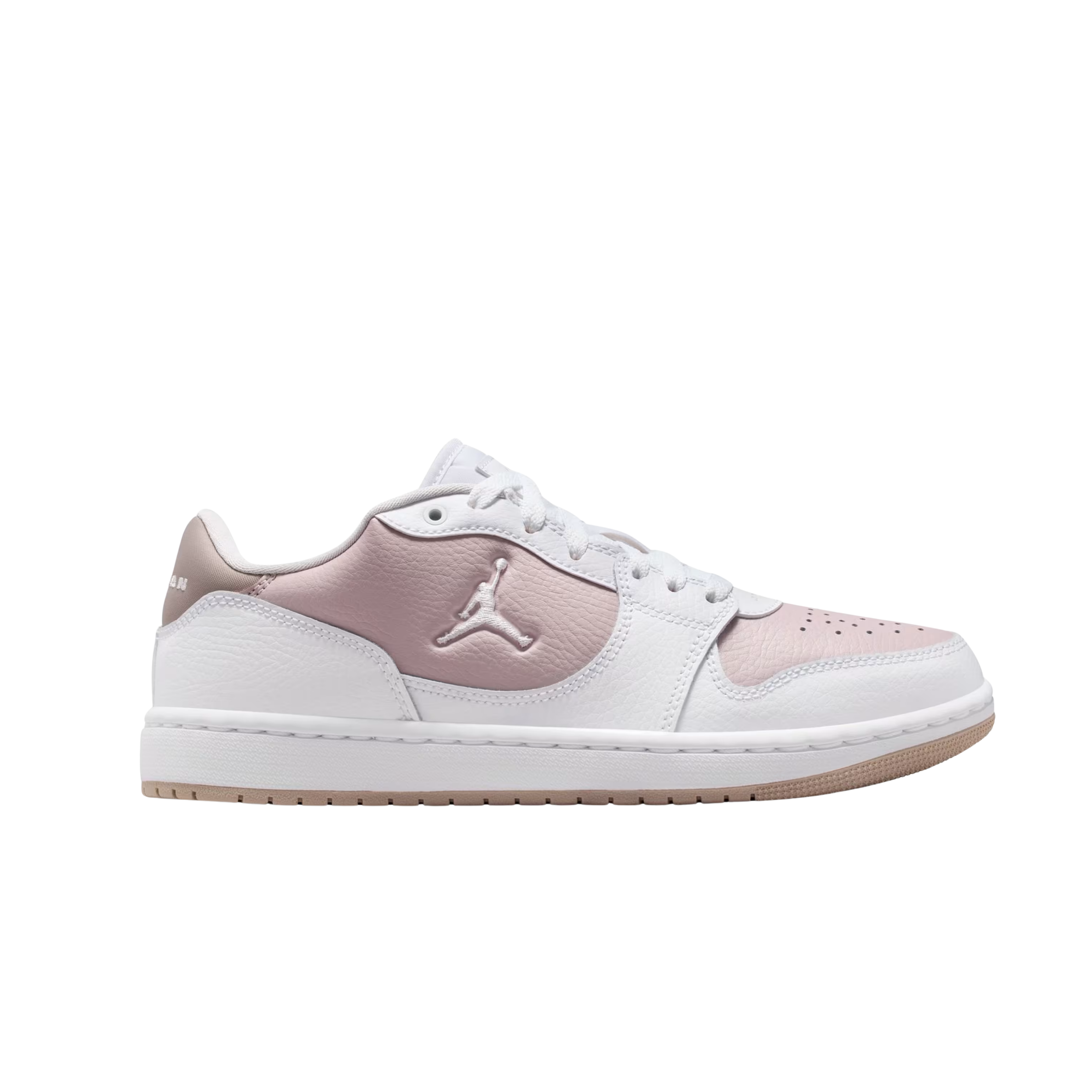 Jordan Women Court Connect Low Sneaker - White Pink