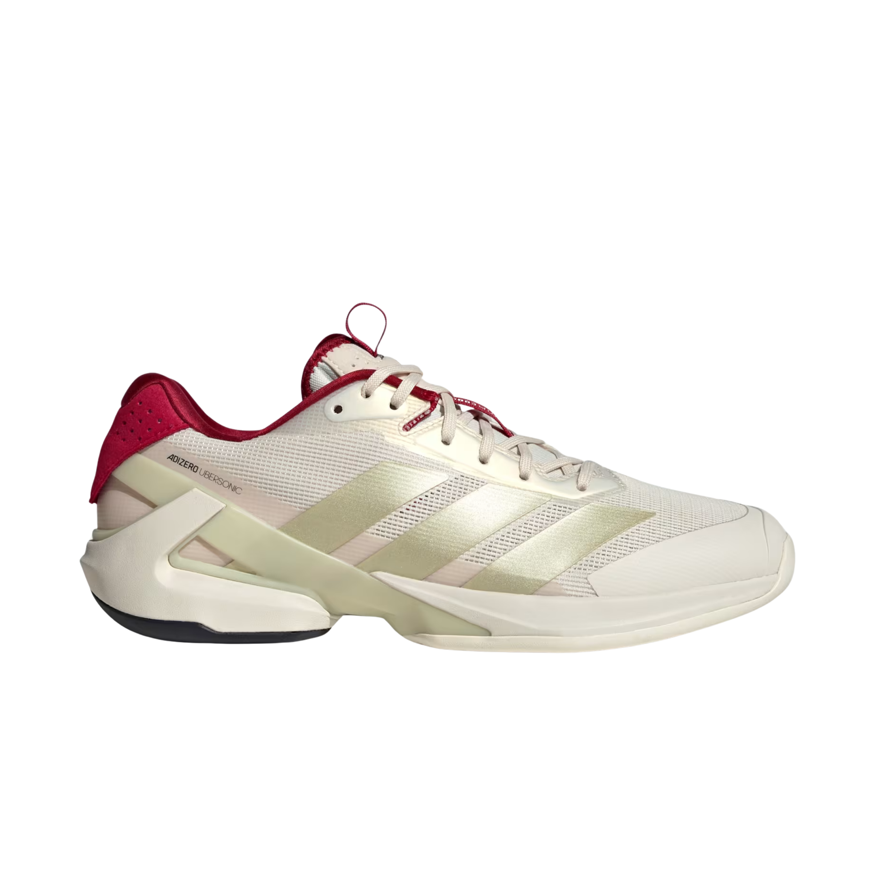 Adidas Men Adizero Ubersonic 5 Tennis - Chalk White Ice Gold Met.