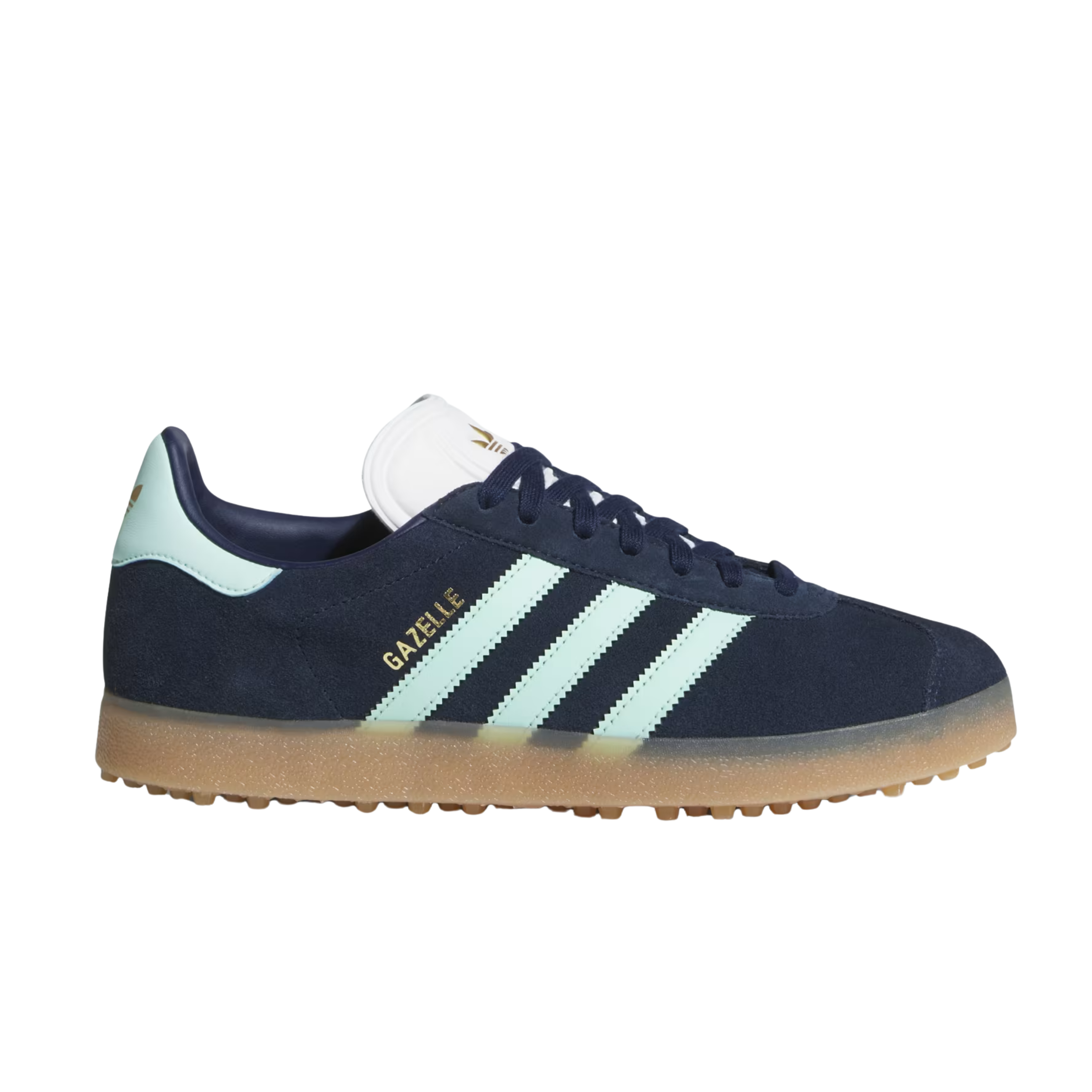 Adidas Men Gazelle Leather Spikeless Golf - Night Indigo Clear Mint