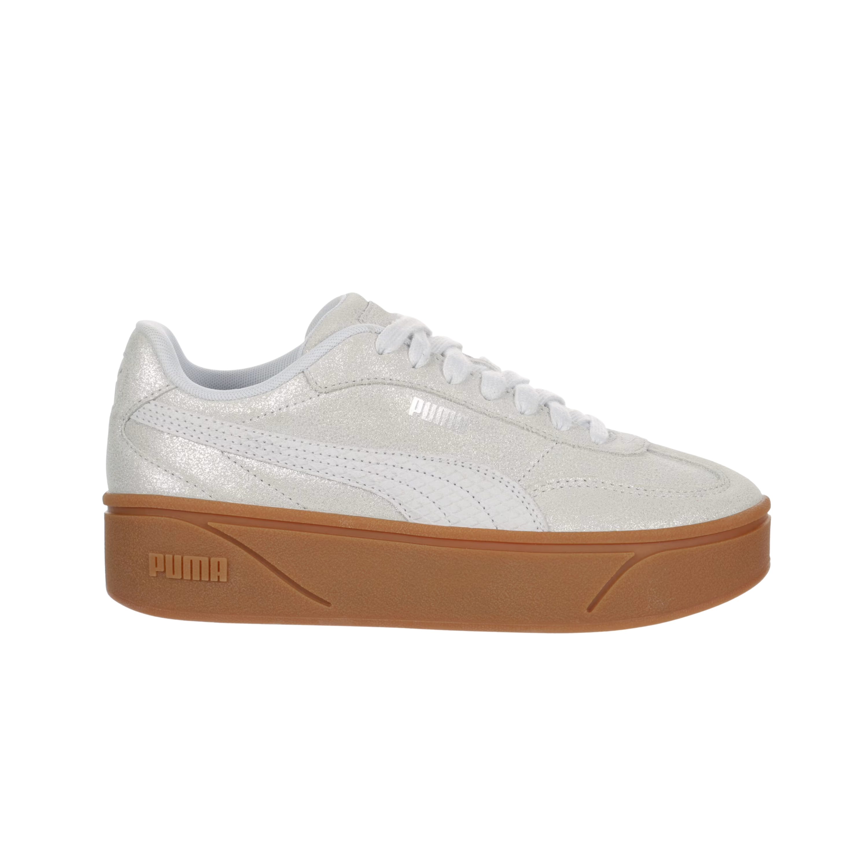Puma Women Club II Era Platform - Silver