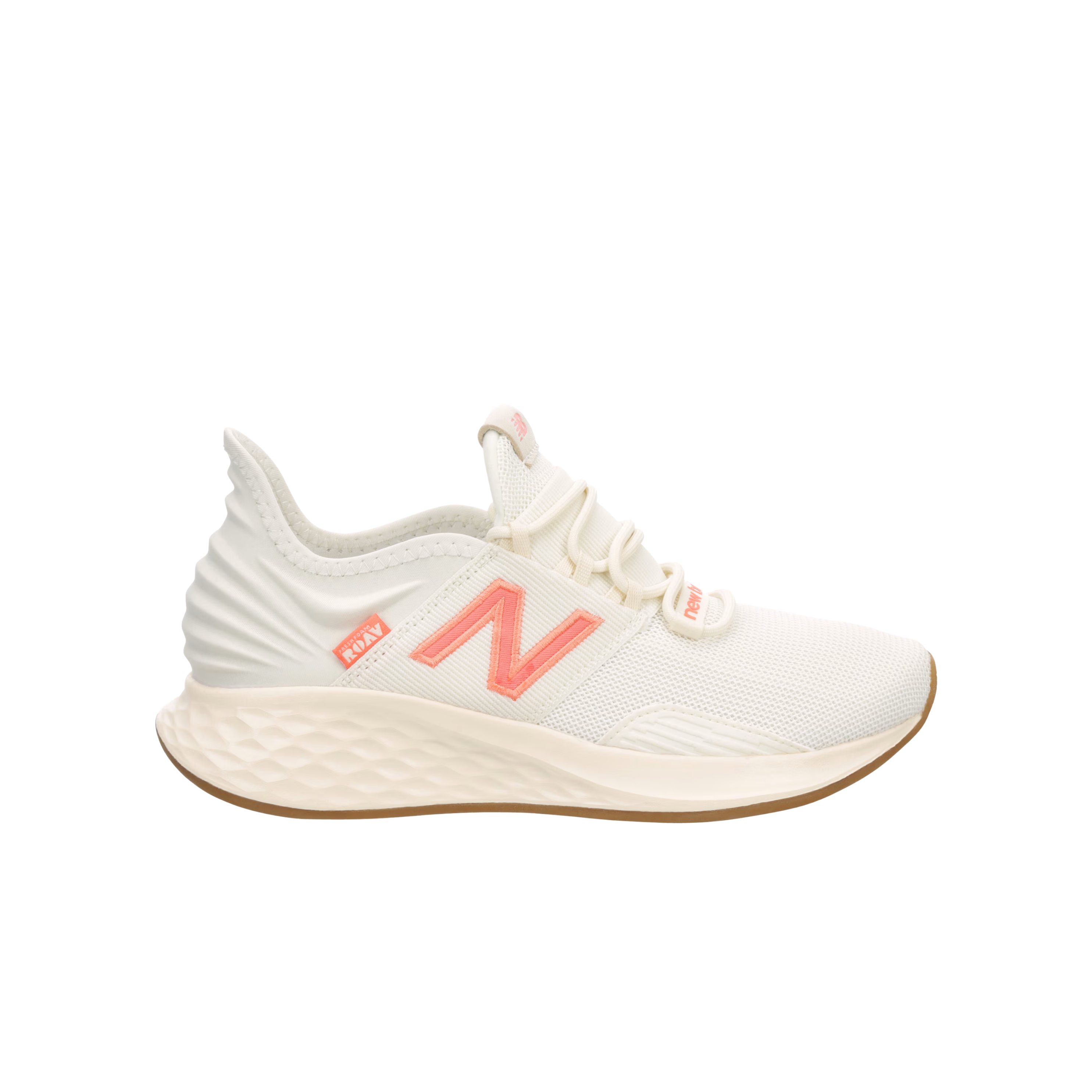 New Balance Women Fresh Foam Roav Running - Off White Orange