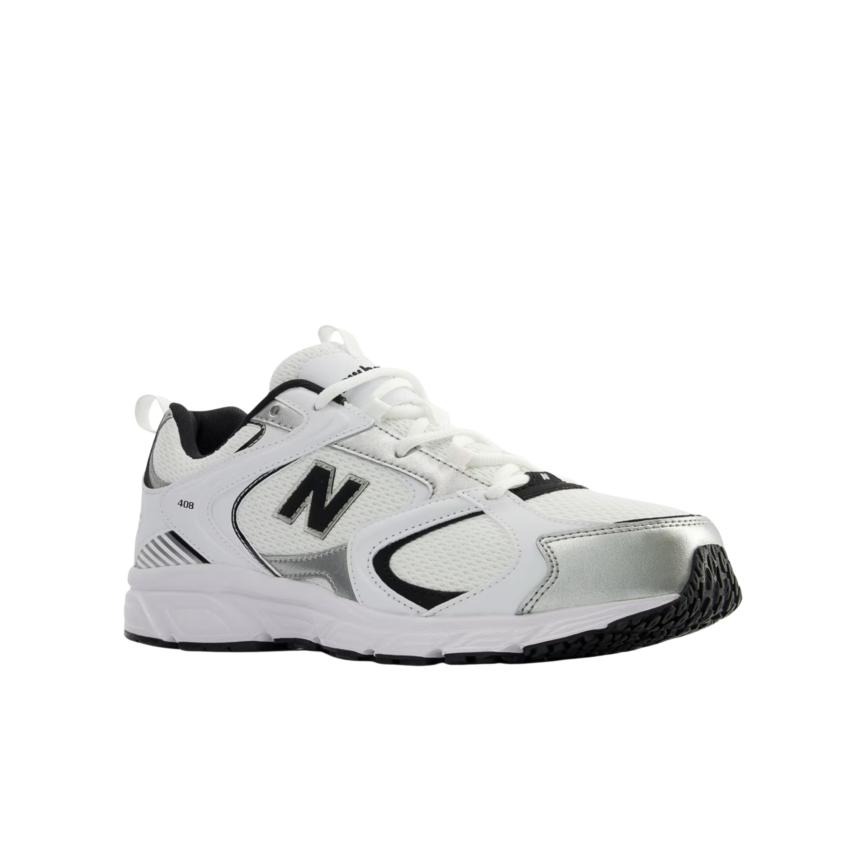 New Balance Women 408 Sneaker - White Black