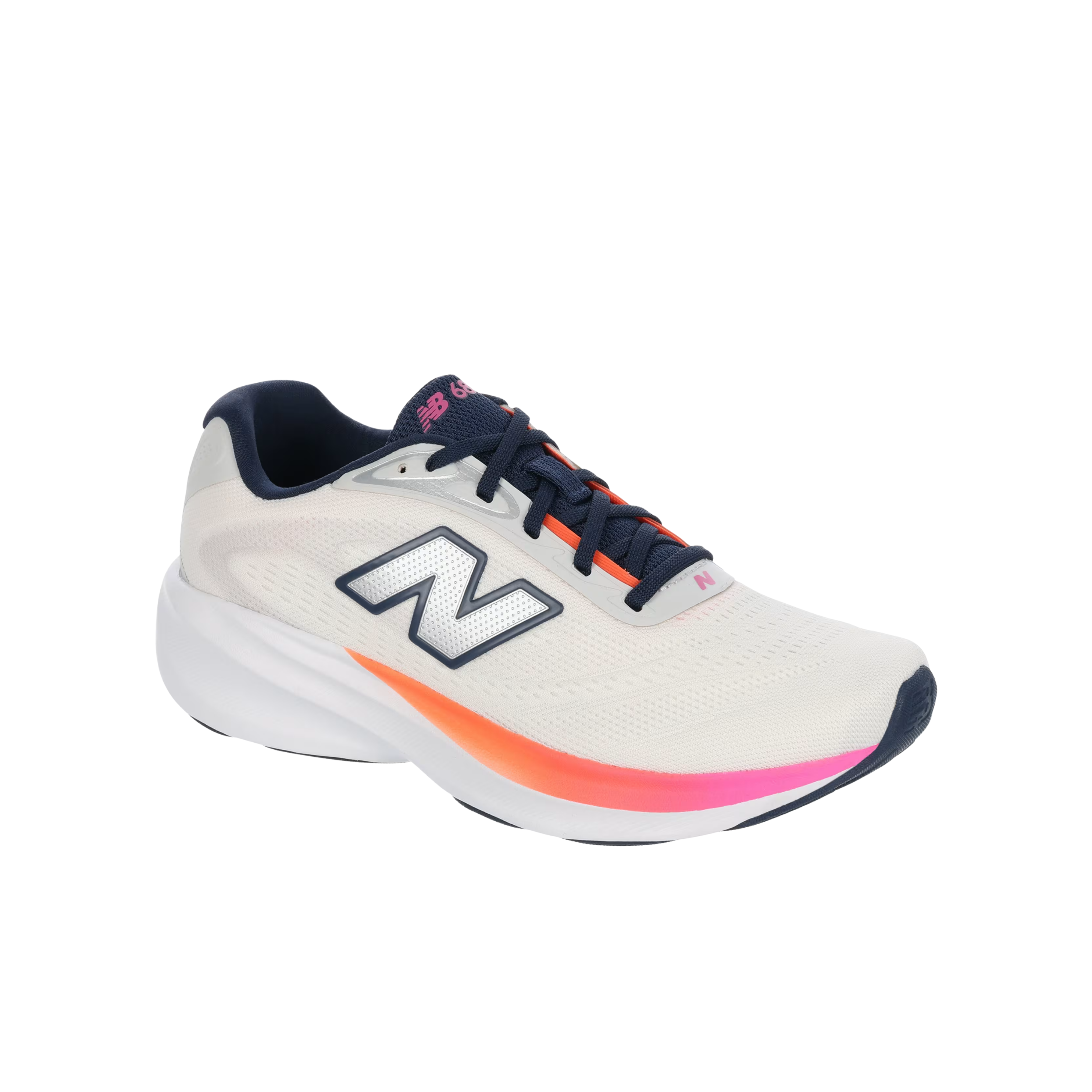 New Balance Women Fresh Foam 680 V9 Running - White Orange