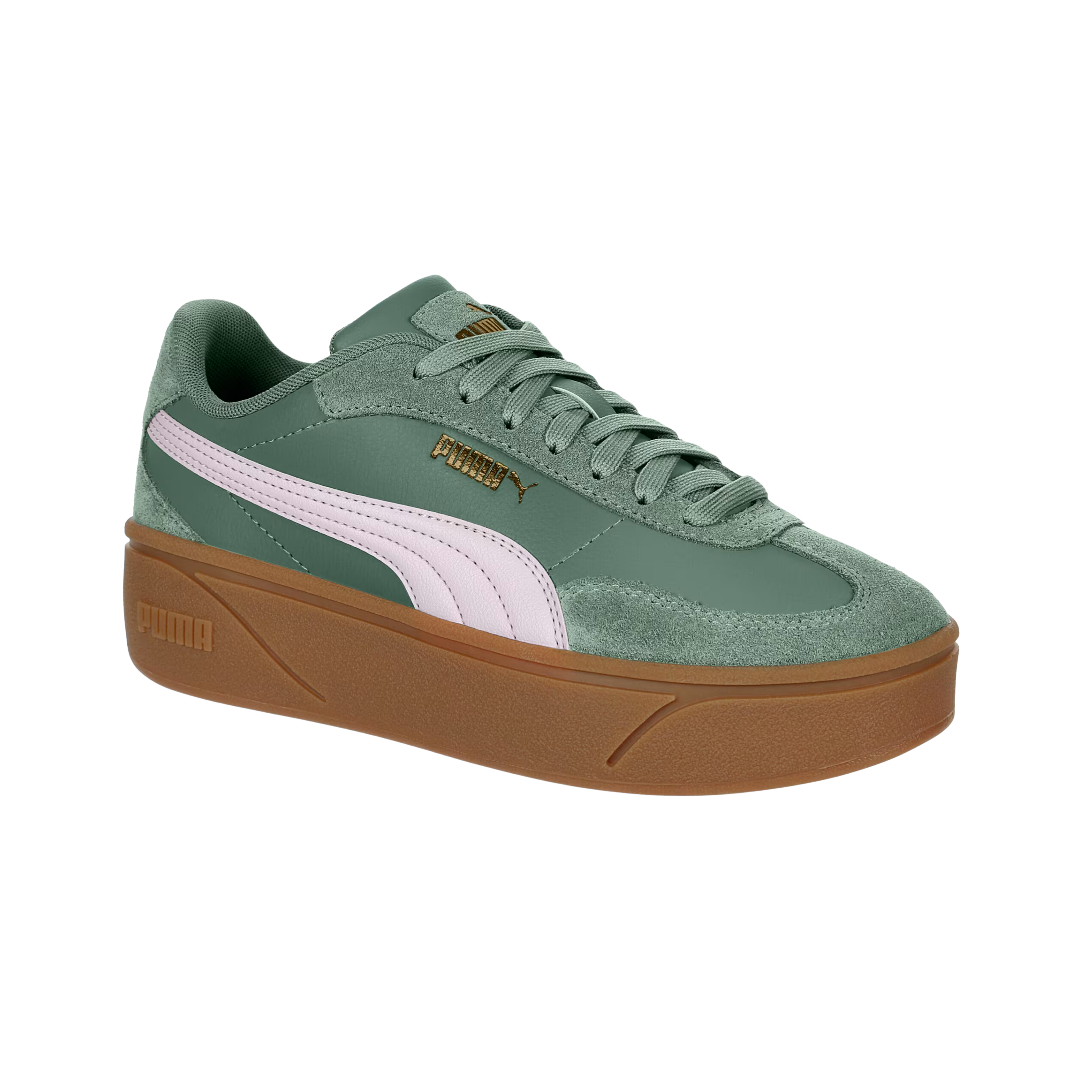 Puma Women Club II Era Platform - Green