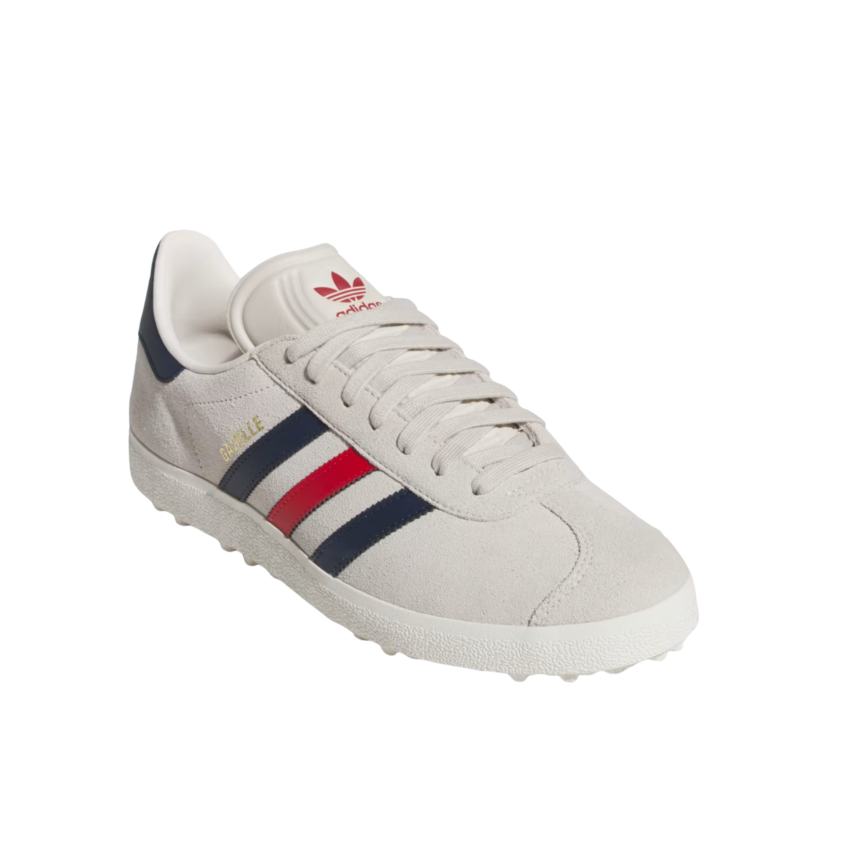 Adidas Men Gazelle Leather Spikeless Golf - Alumina Night Indigo Scarlet