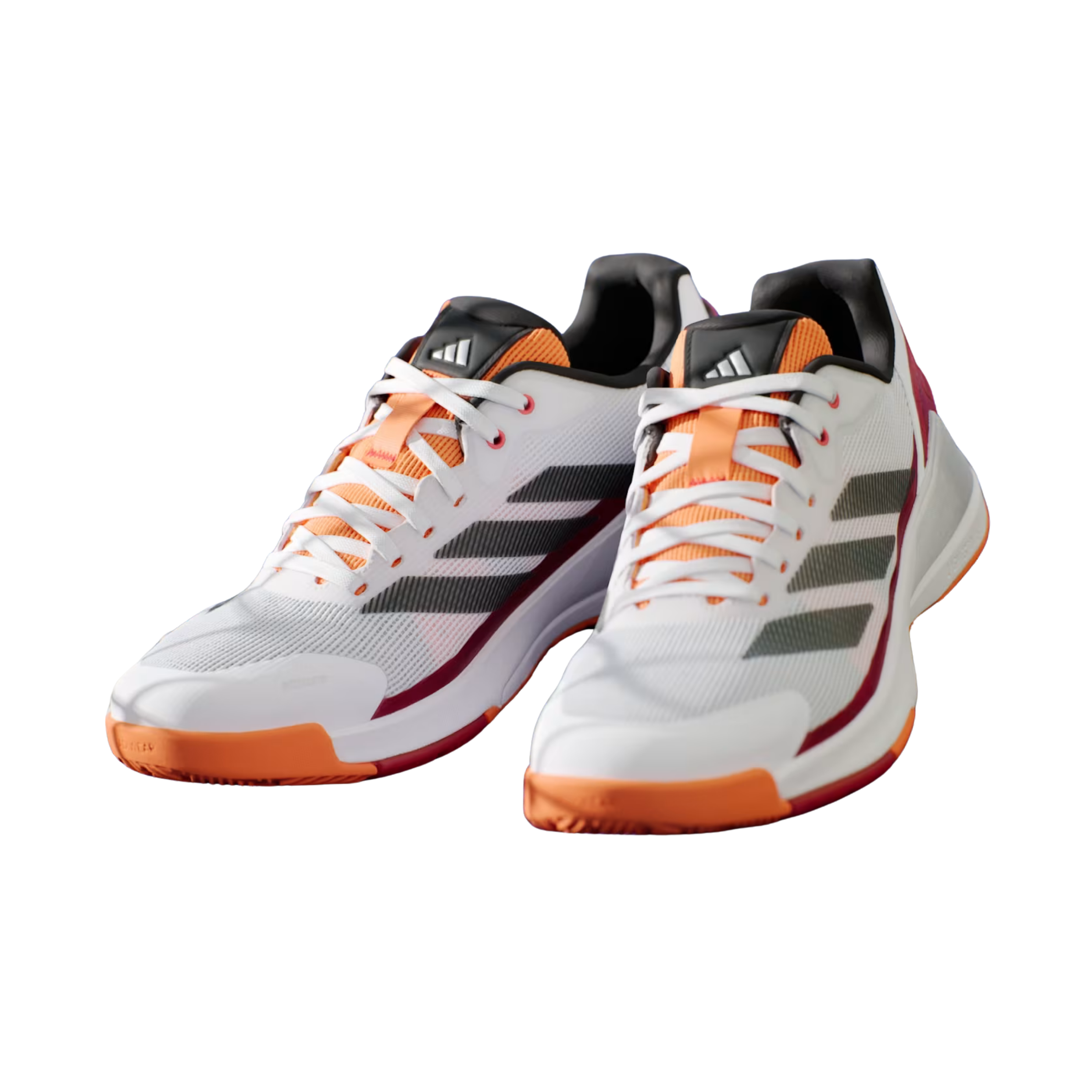 Adidas Men Crazyquick Padel - Cloud White Core Black Lucid Orange