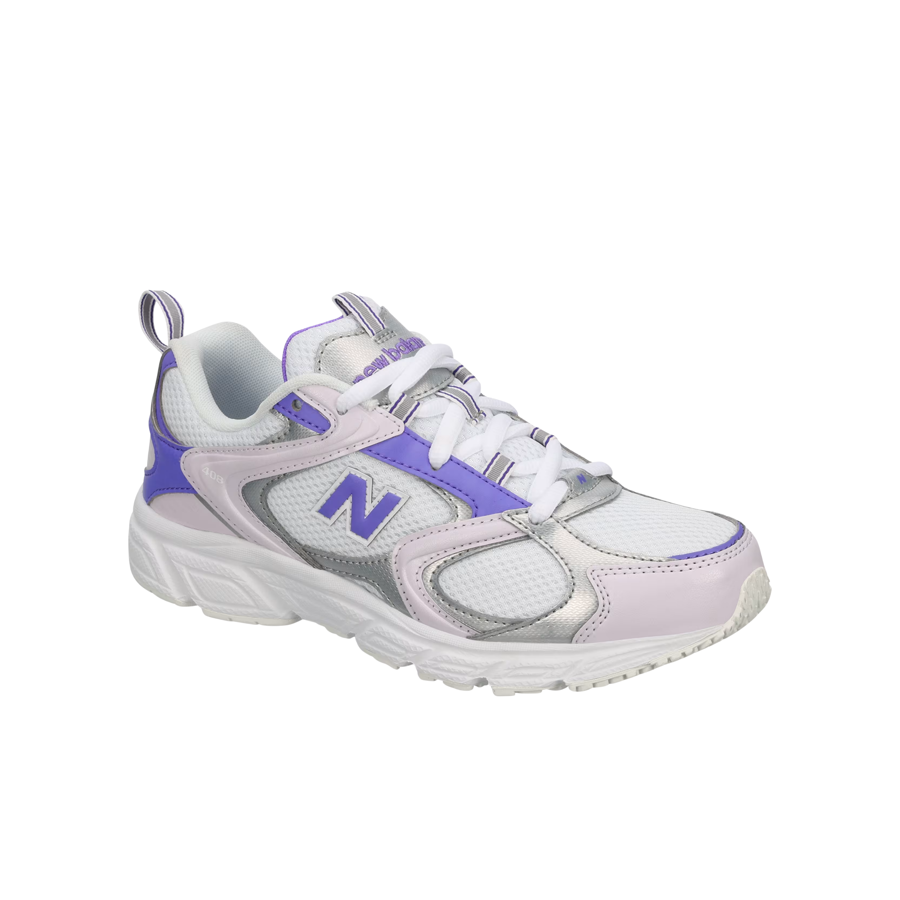 New Balance Women 408 Sneaker - White Purple