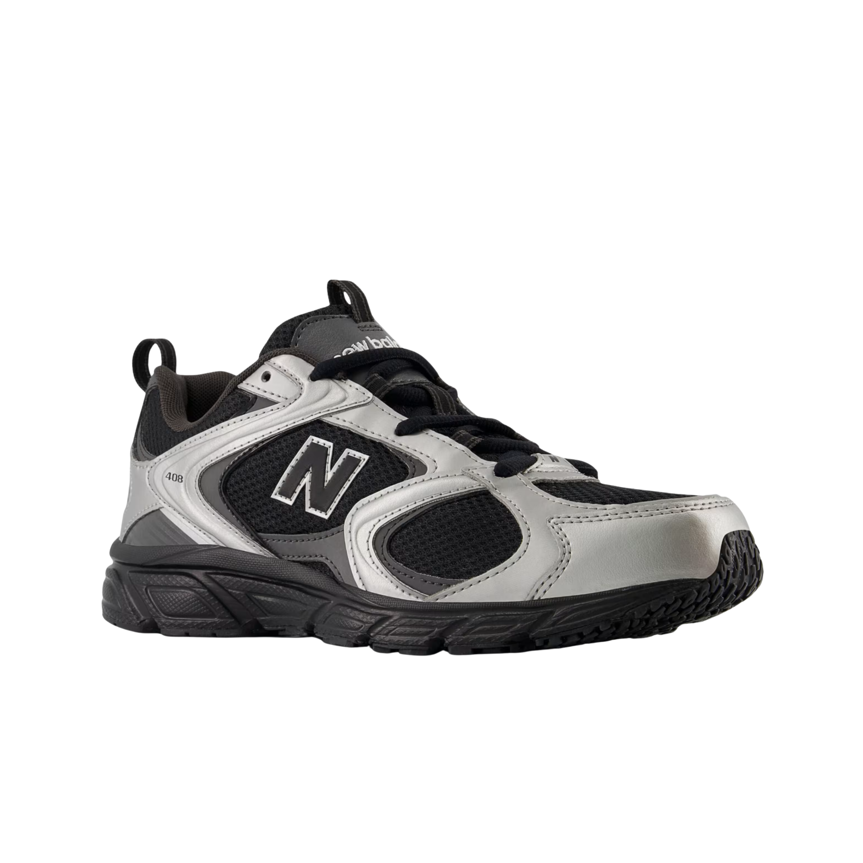 New Balance Men 408 Sneaker - Black Silver