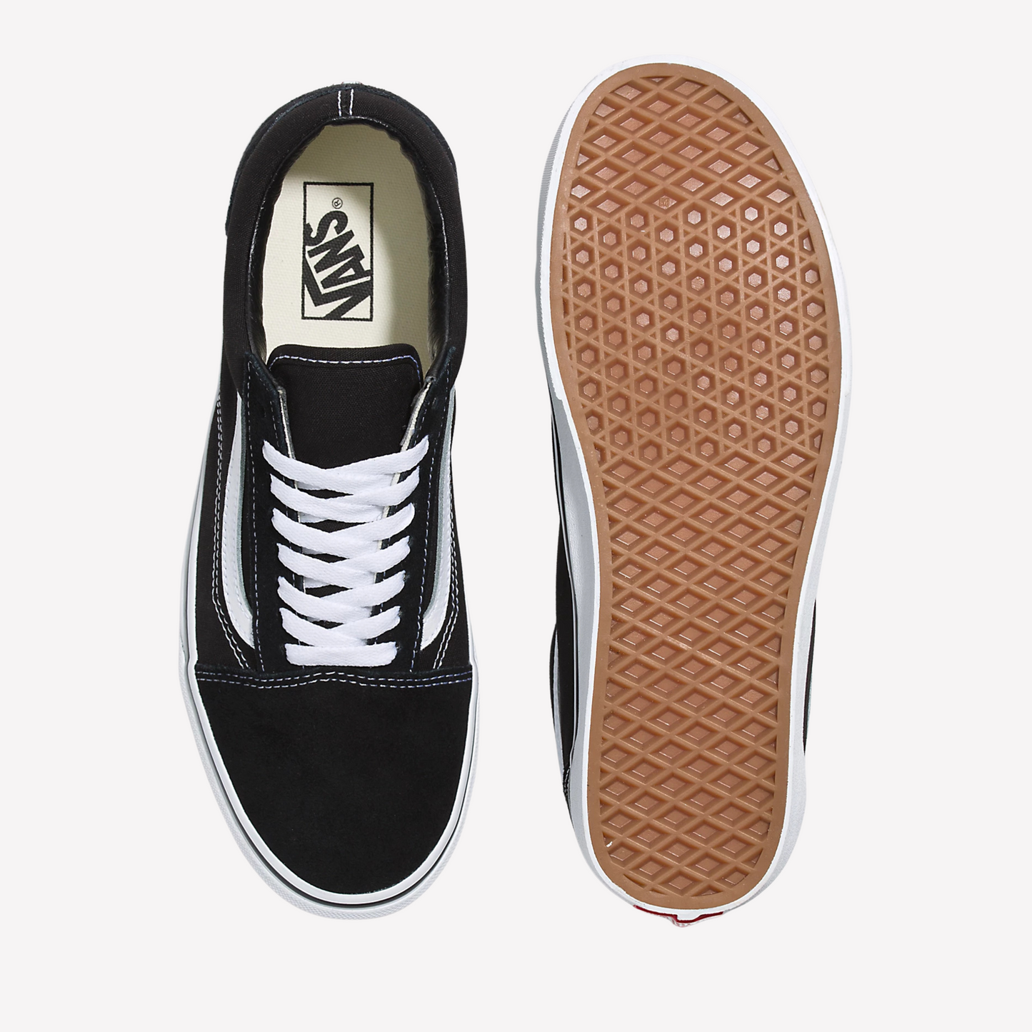 Vans Women Old Skool Shoe - Black White