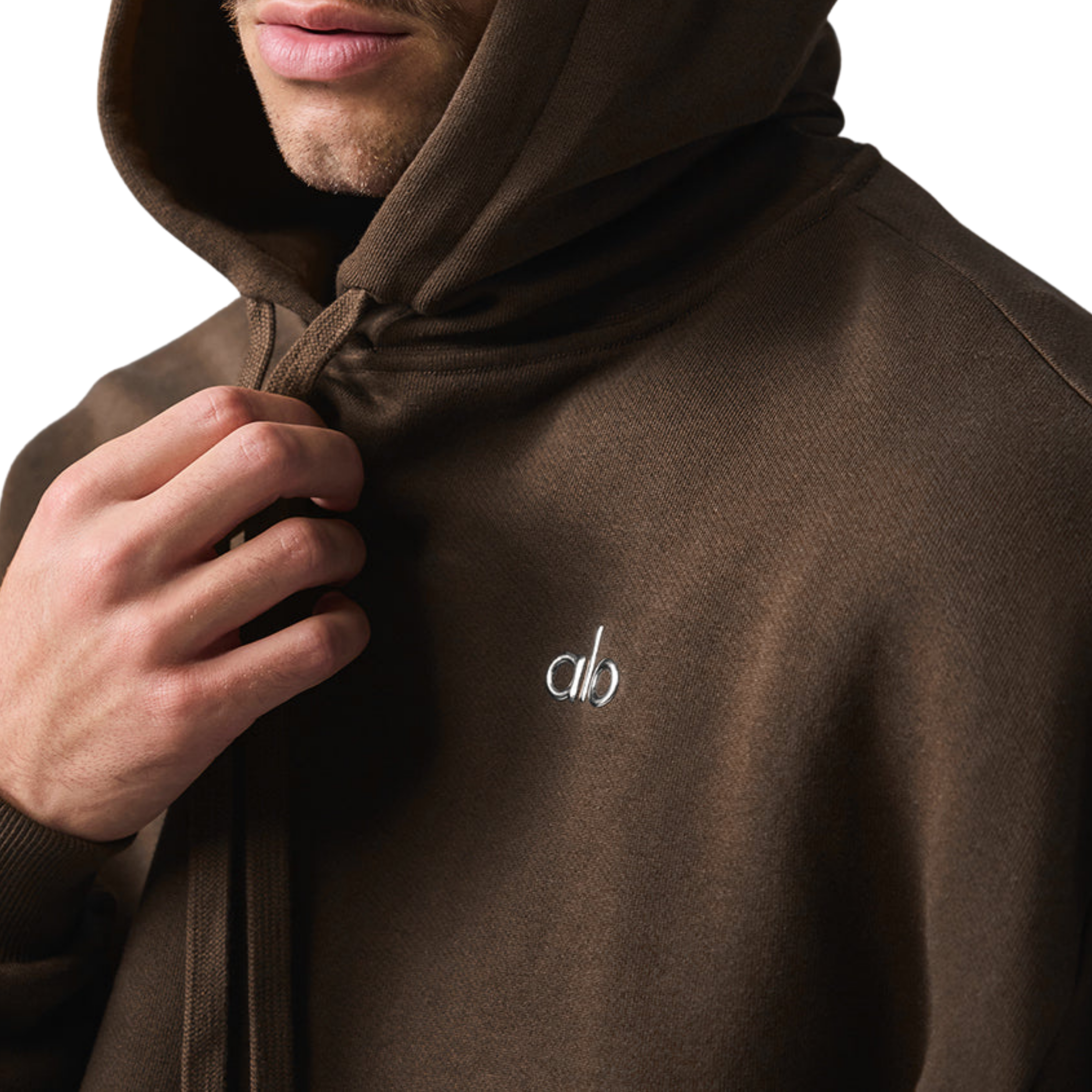 Alo Men Accolade Hoodie - Espresso