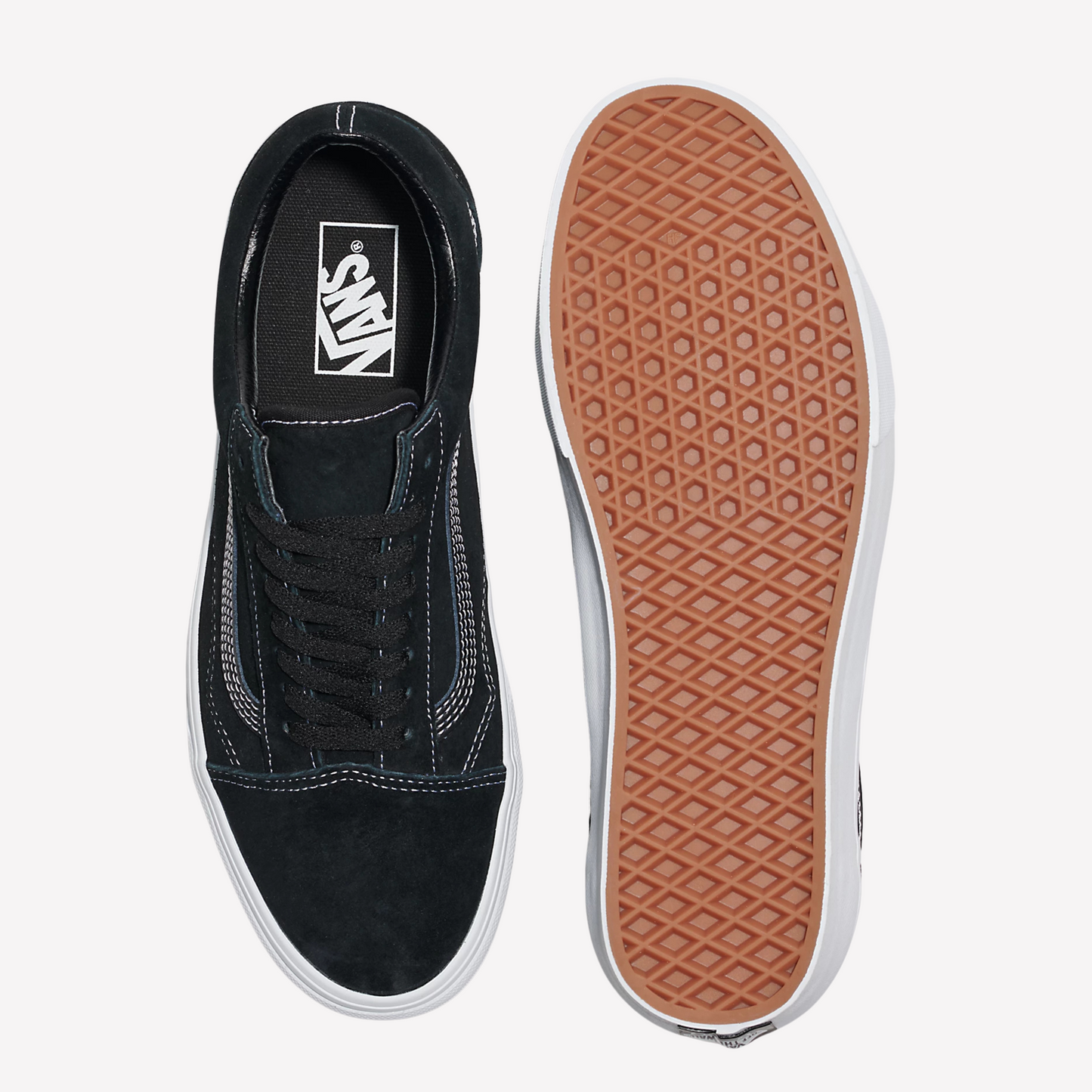 Vans Men's Old Skool Shoe - Suede Black