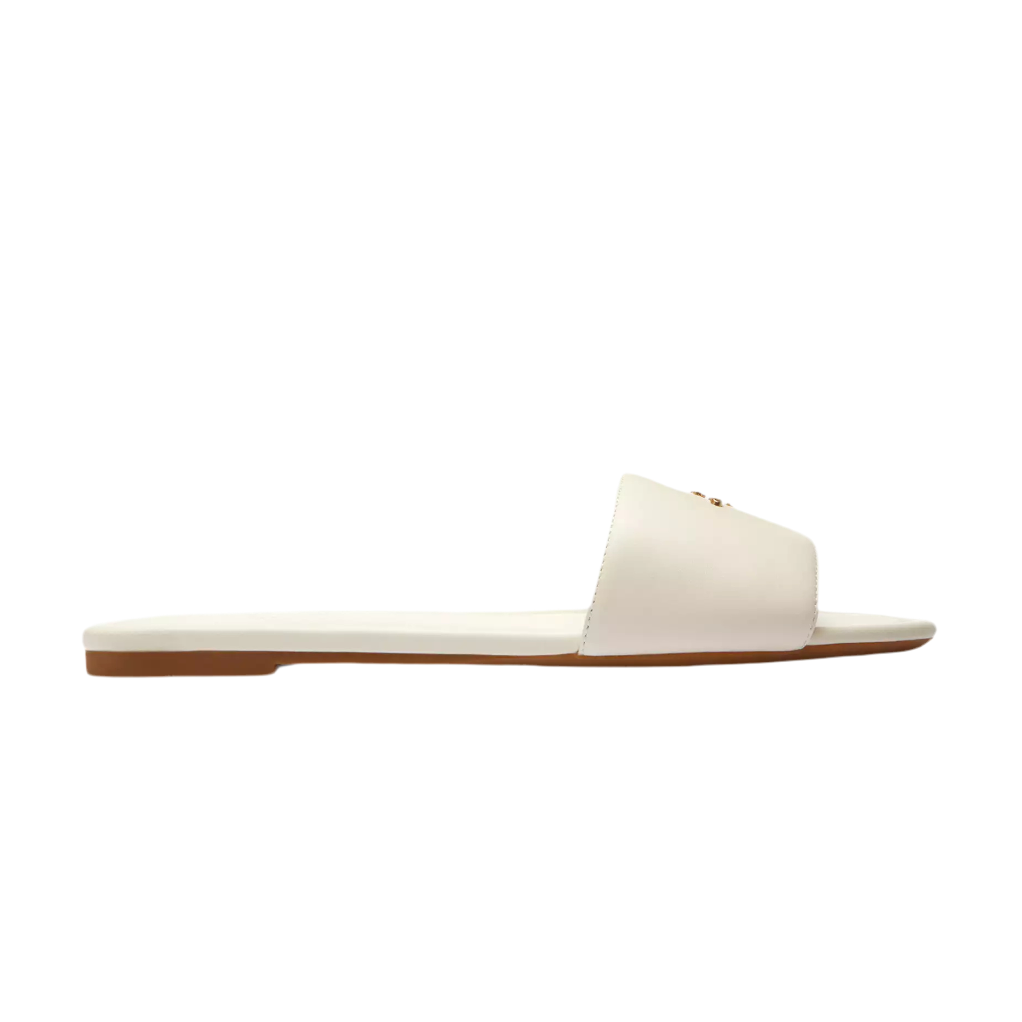 COACH Women's Slide Sandal - Chalk