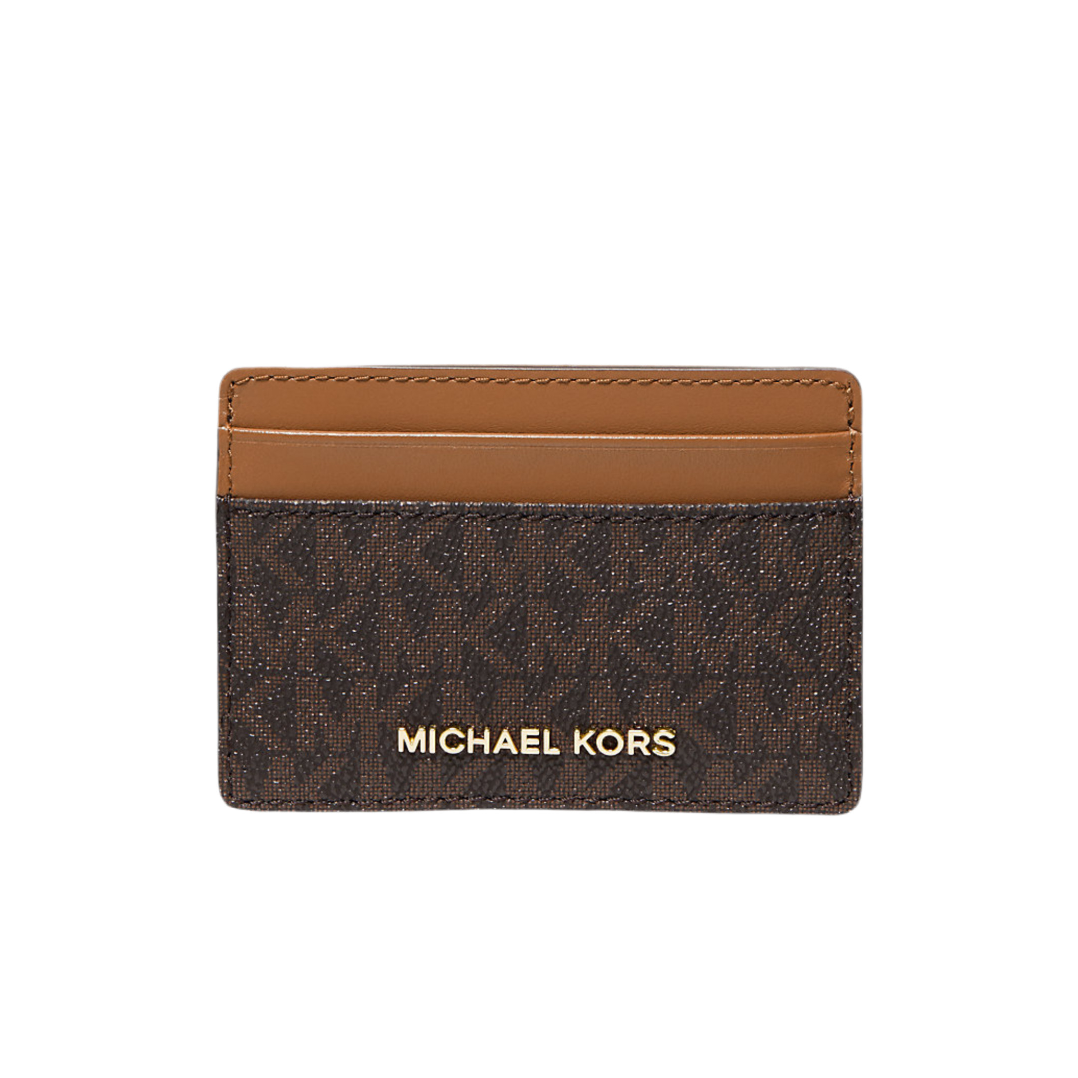 Michael Kors Logo Card Case - Vanilla
