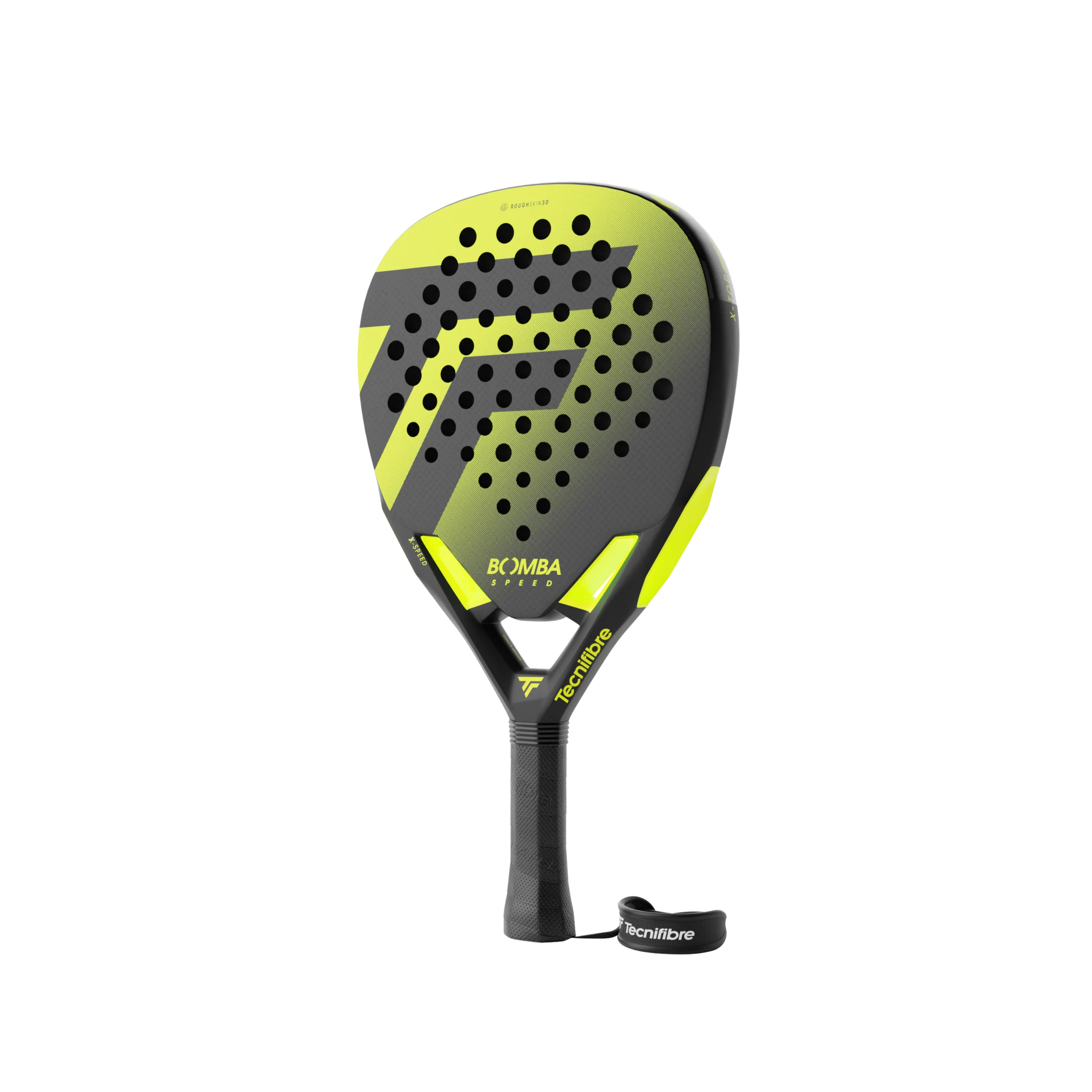Tecnifibre Bomba Speed Padel Racket - Black Yellow