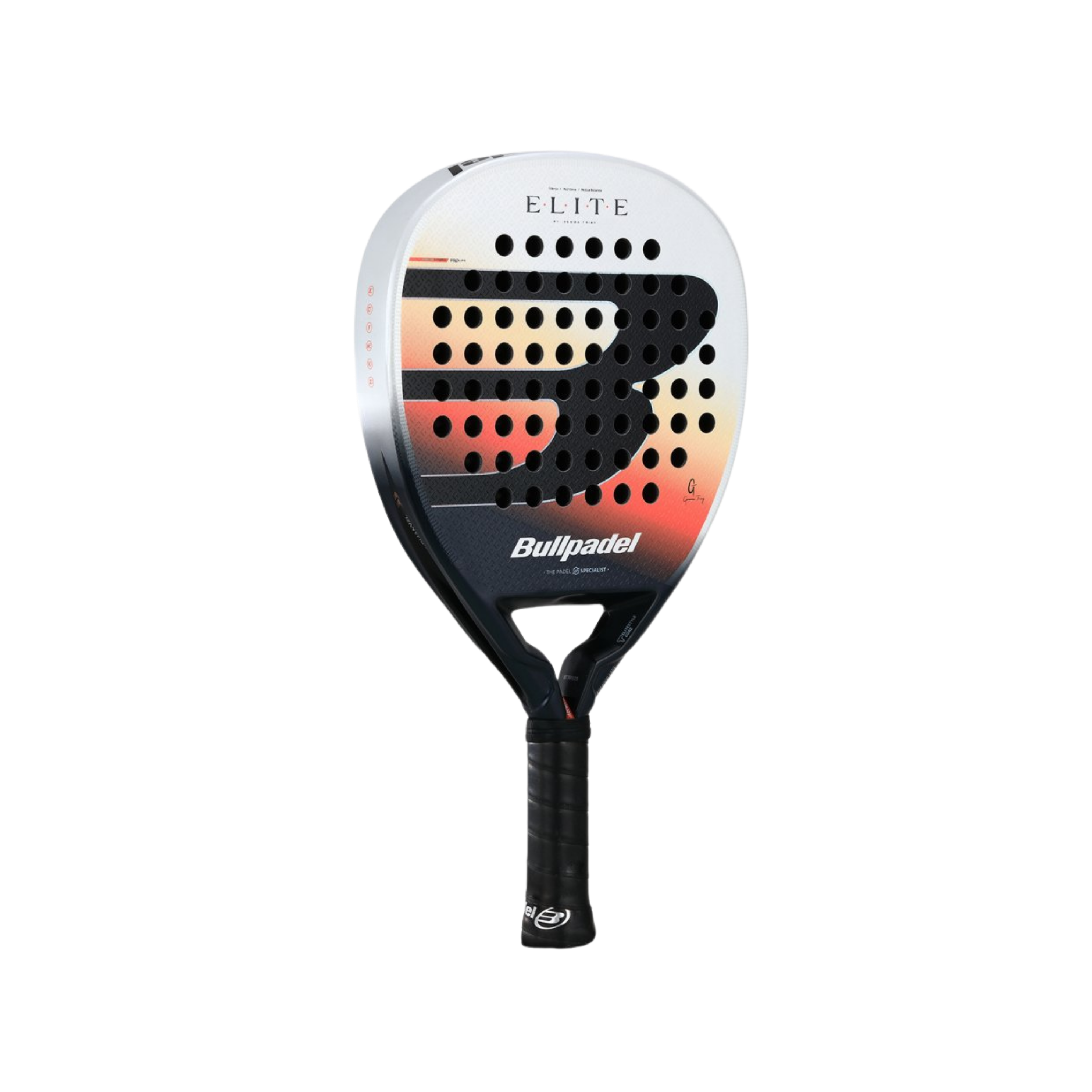 Bullpadel Elite W 26 Padel Racket - White Black