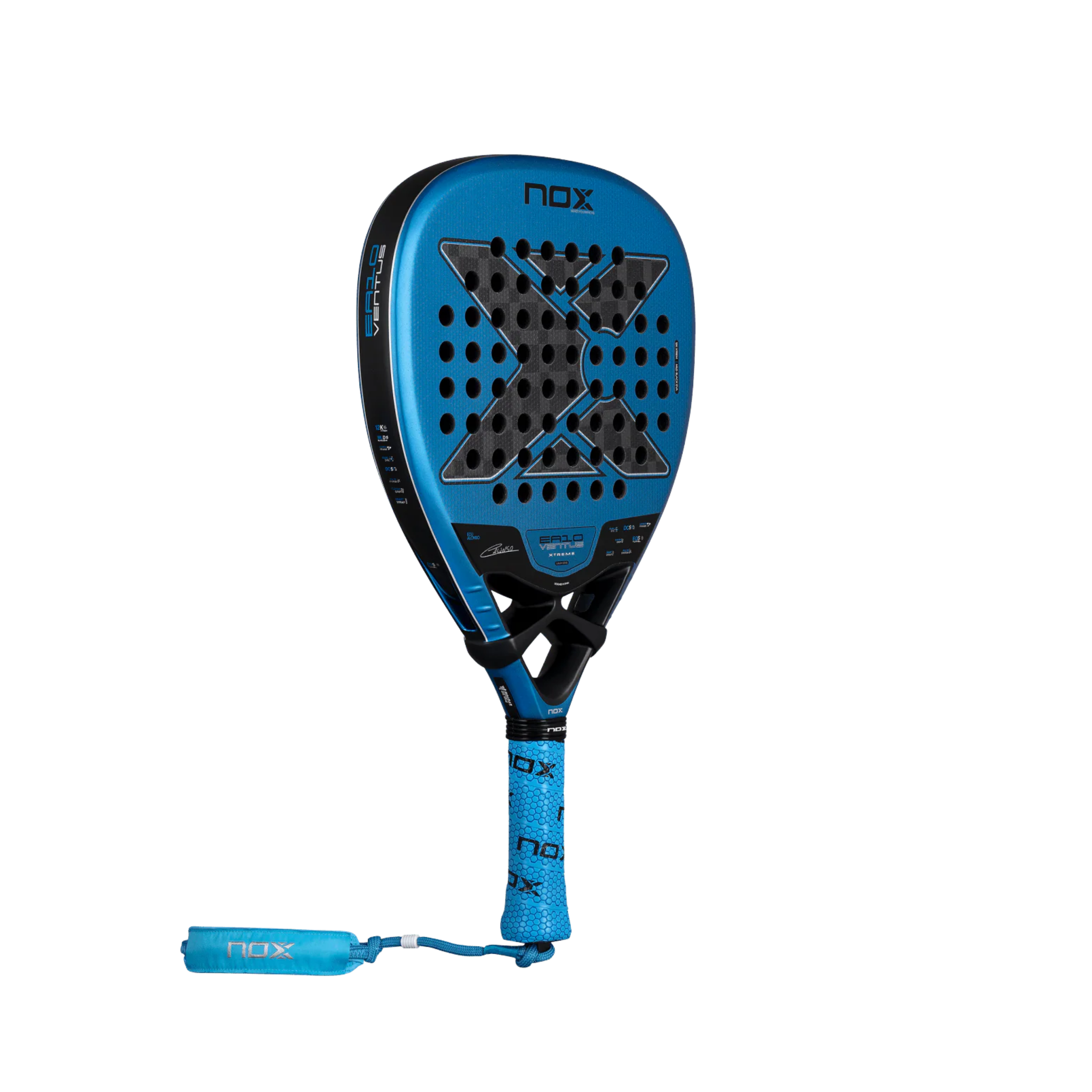 Nox EA10 Ventus Attack 12K Xtrem Padel Racket - Blue