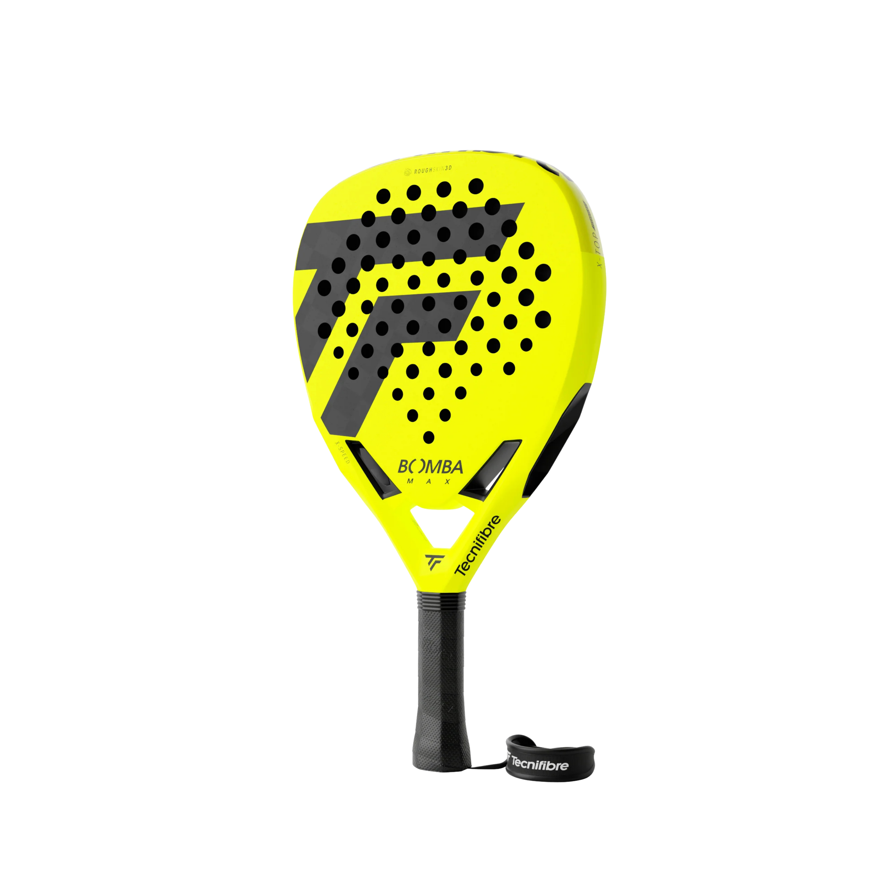 Tecnifibre Bomba Max Padel Racket - Yellow Black