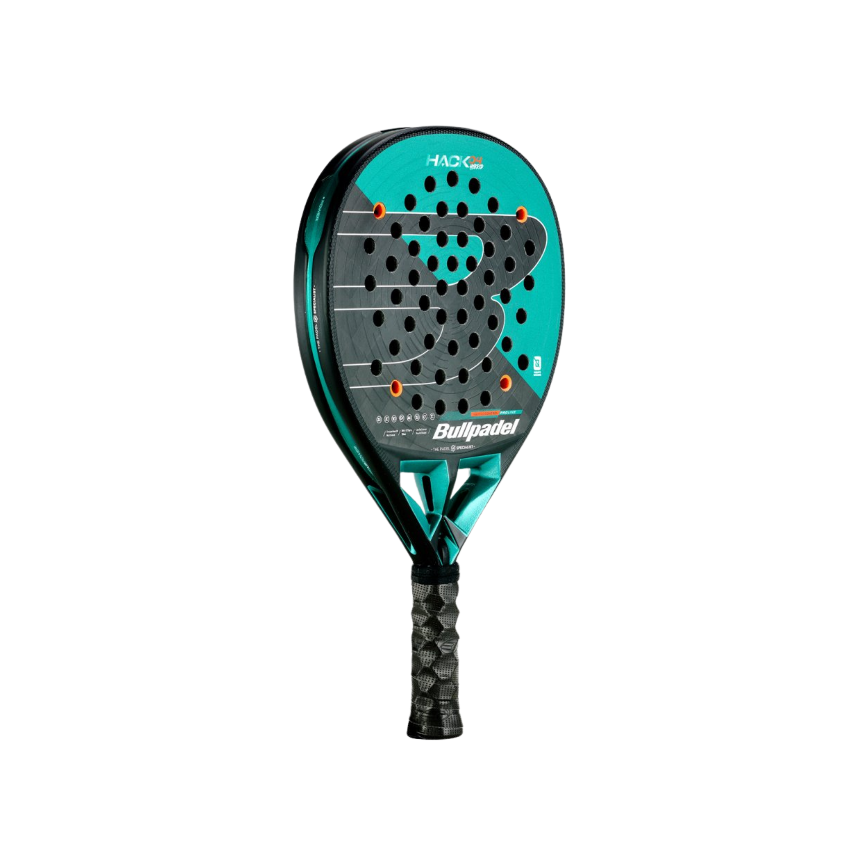 Bullpadel Hack 04 Hybrid 2025 Paquito Navarro Padel Racket - Green Black