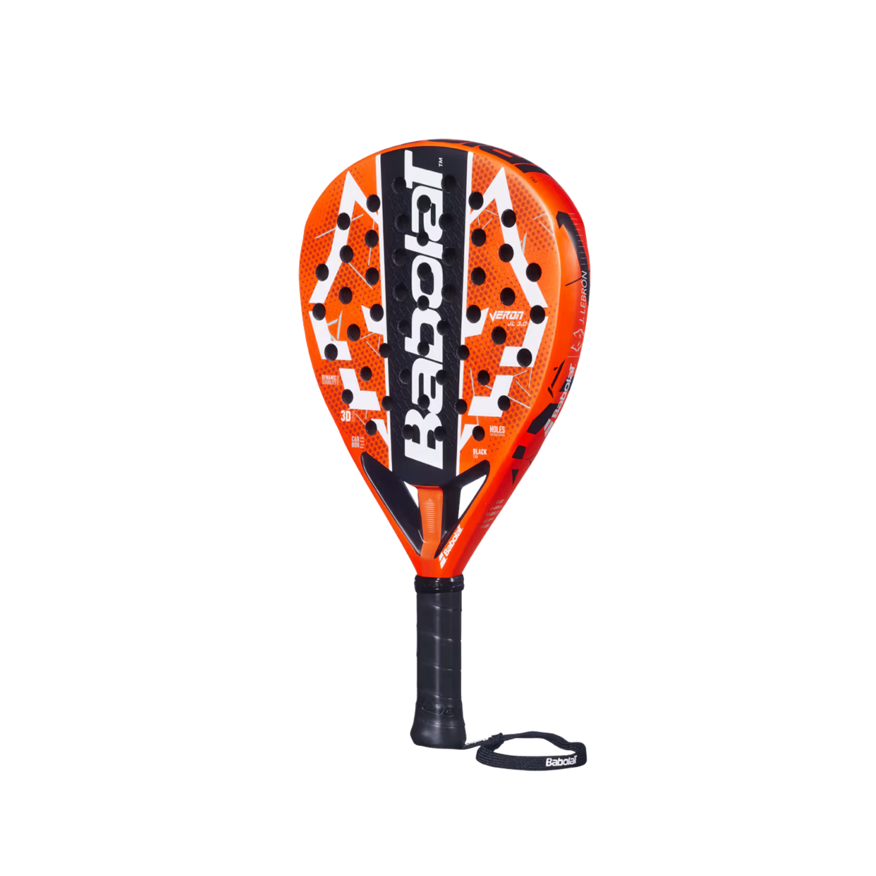 Babolat Veron Juan Lebrón 3.0 Padel Racket - Orange Black