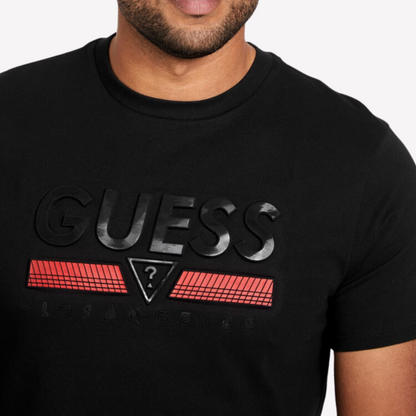 Guess Men Koda Crewneck Tee - Black