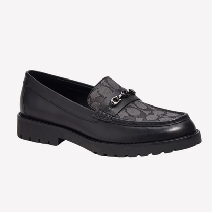 COACH Men's Brooks Loafer - Smoke Coal