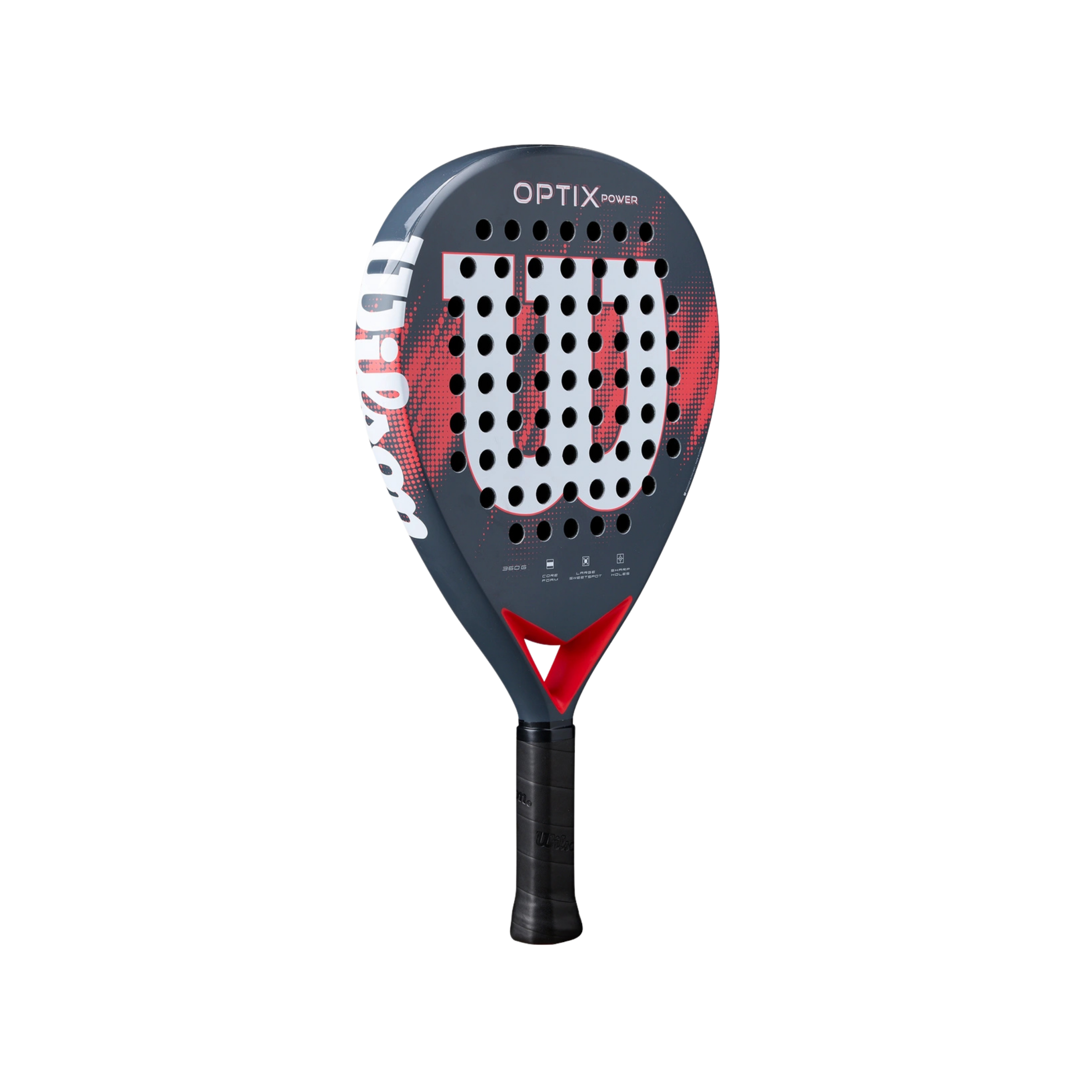 Wilson Optix V2 Power Padel Racket - Red