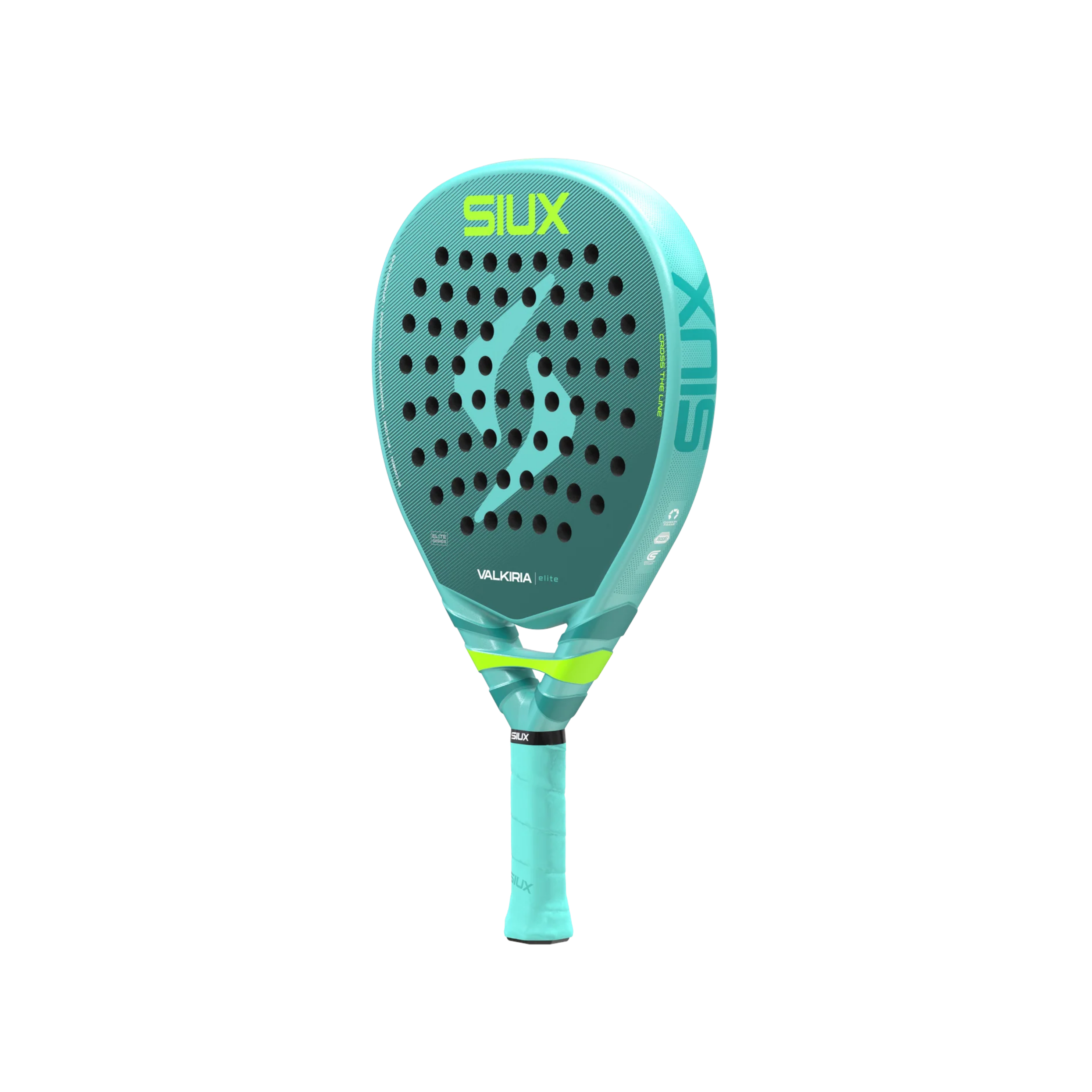 Siux Valkyrie Elite 2 2026 Padel Racket - Aqua Green