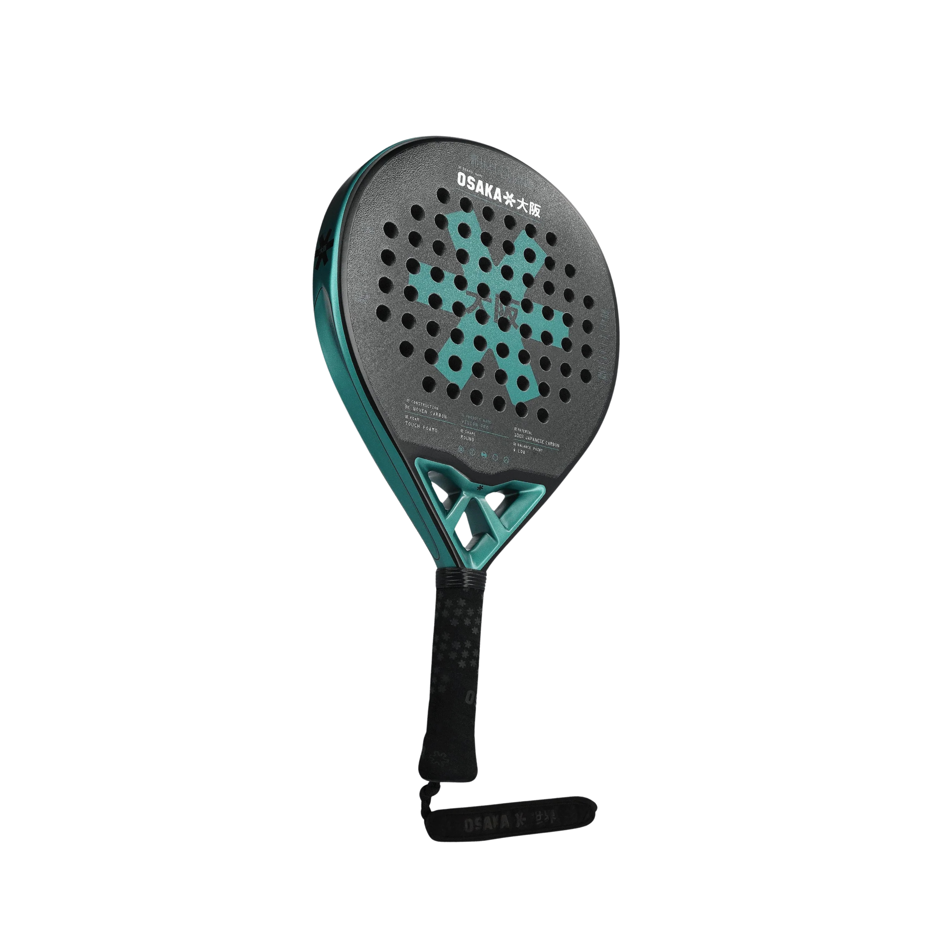 Osaka Vision Pro Control Padel Racket - Transformative Teal
