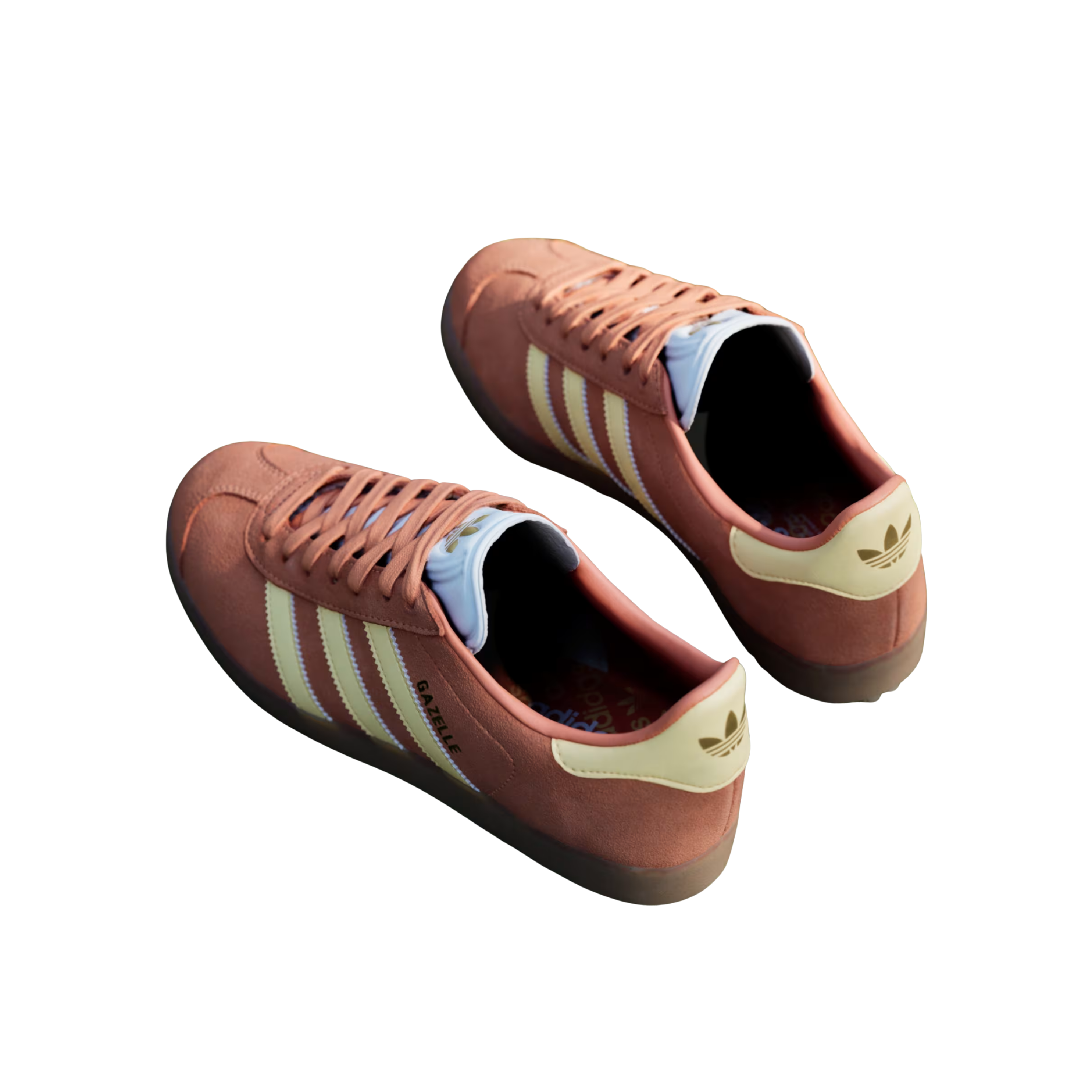 Adidas Men Gazelle Leather Spikeless Golf - Dusky Orange Ice Tangerine