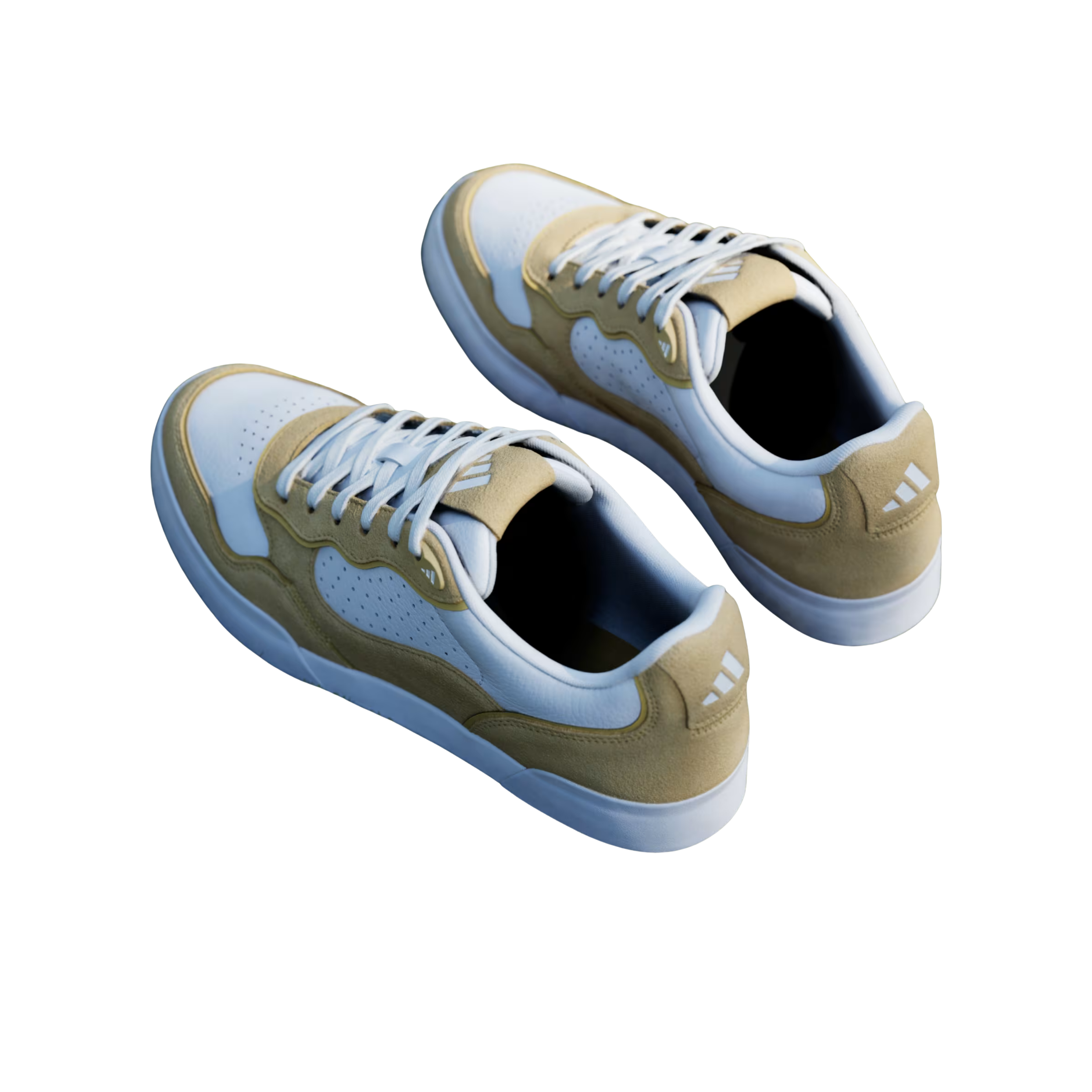 Adidas Men Retrocross 25 Spikeless Golf - Cloud White Oat Gum