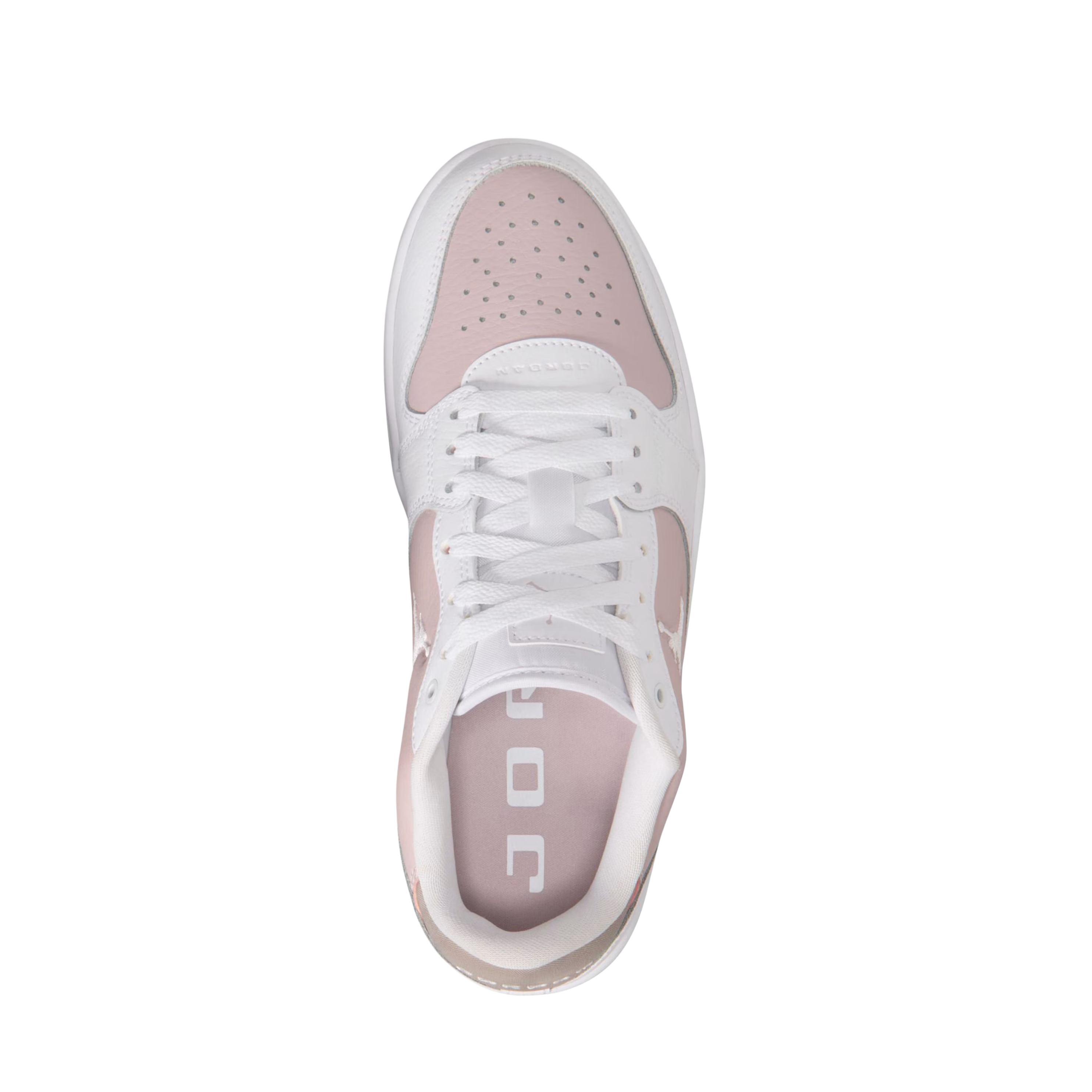 Jordan Women Court Connect Low Sneaker - White Pink