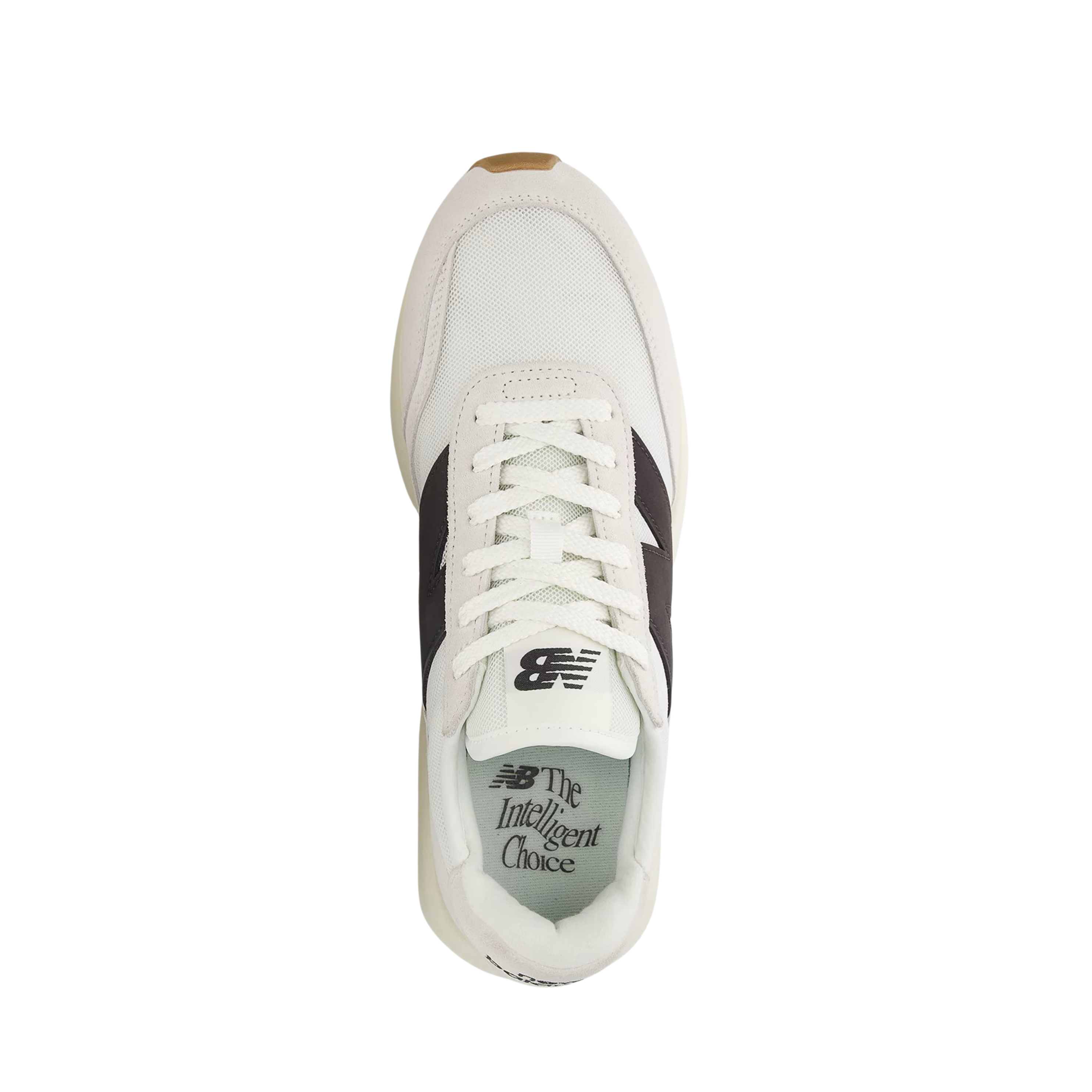 New Balance Women 370 Sneaker - White Black
