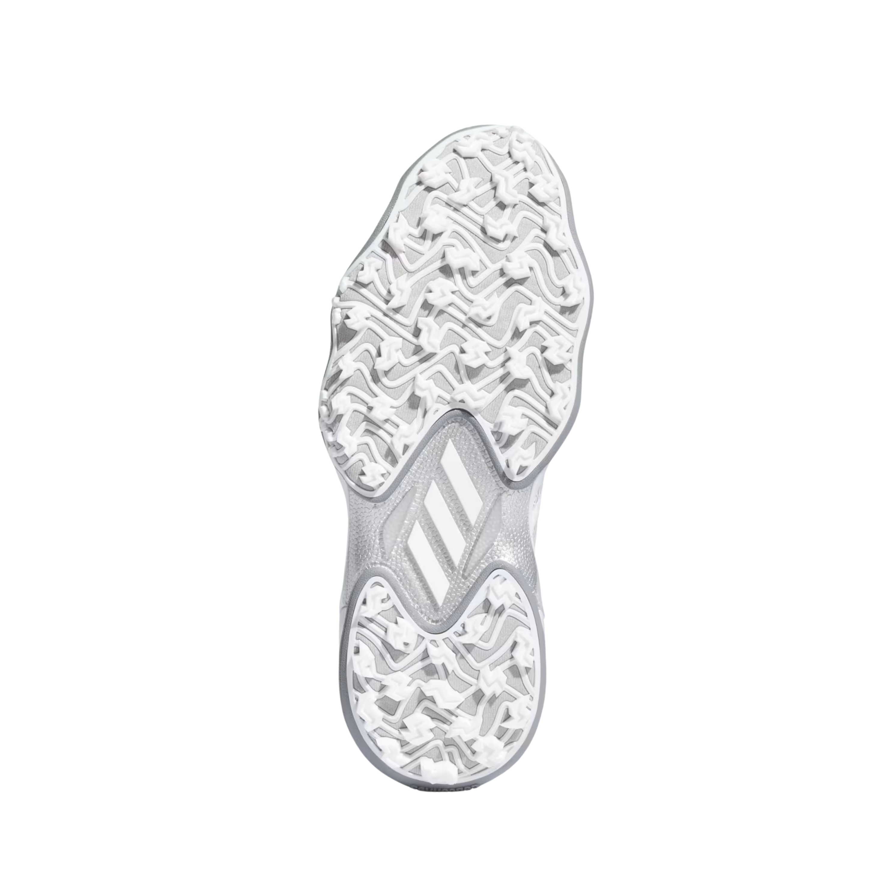 Adidas Men Codechaos 25 Spikeless Golf - Cloud White Silver Metallic