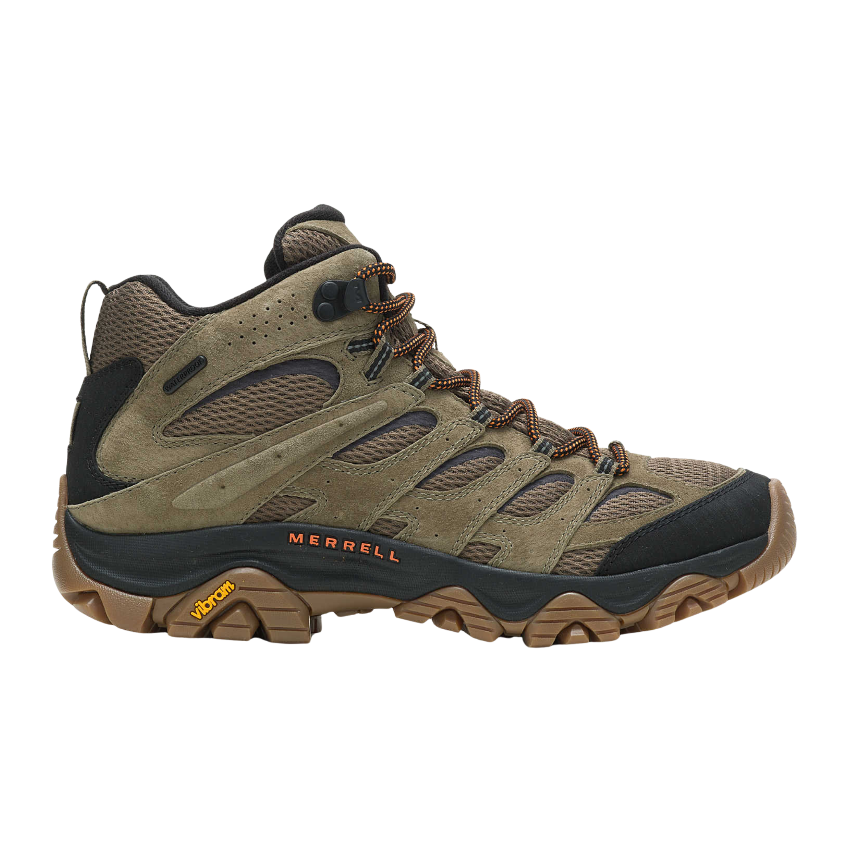 Merrell Men Moab 3 Mid Waterproof - Olive Gum