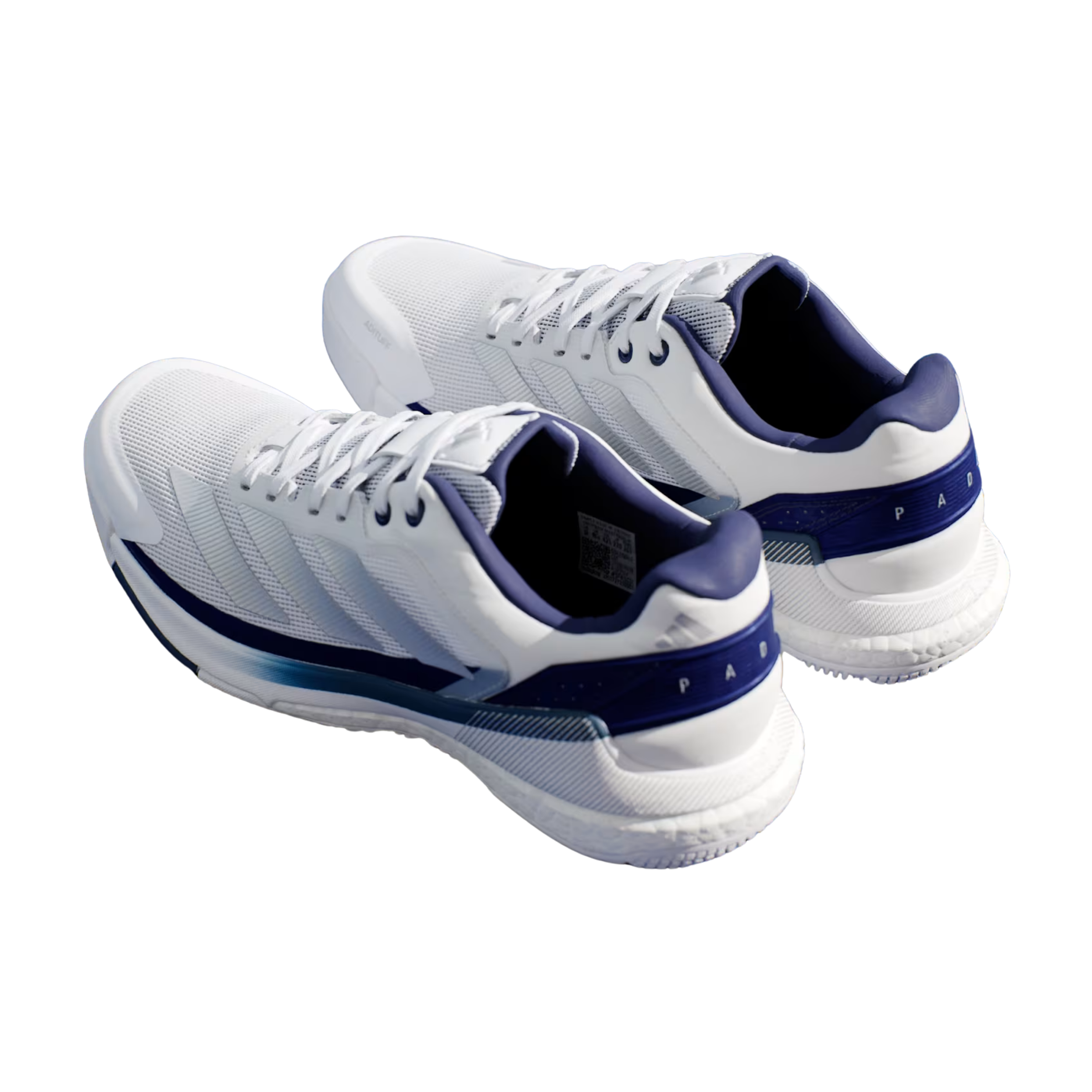 Adidas Men Crazyquick BOOST Padel - Cloud White Silver Metallic Dark B