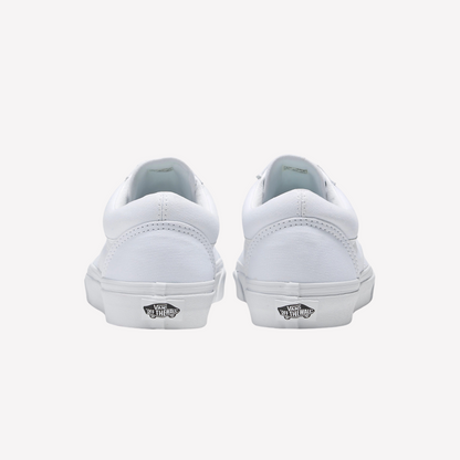 Vans Women Old Skool Shoe - True White