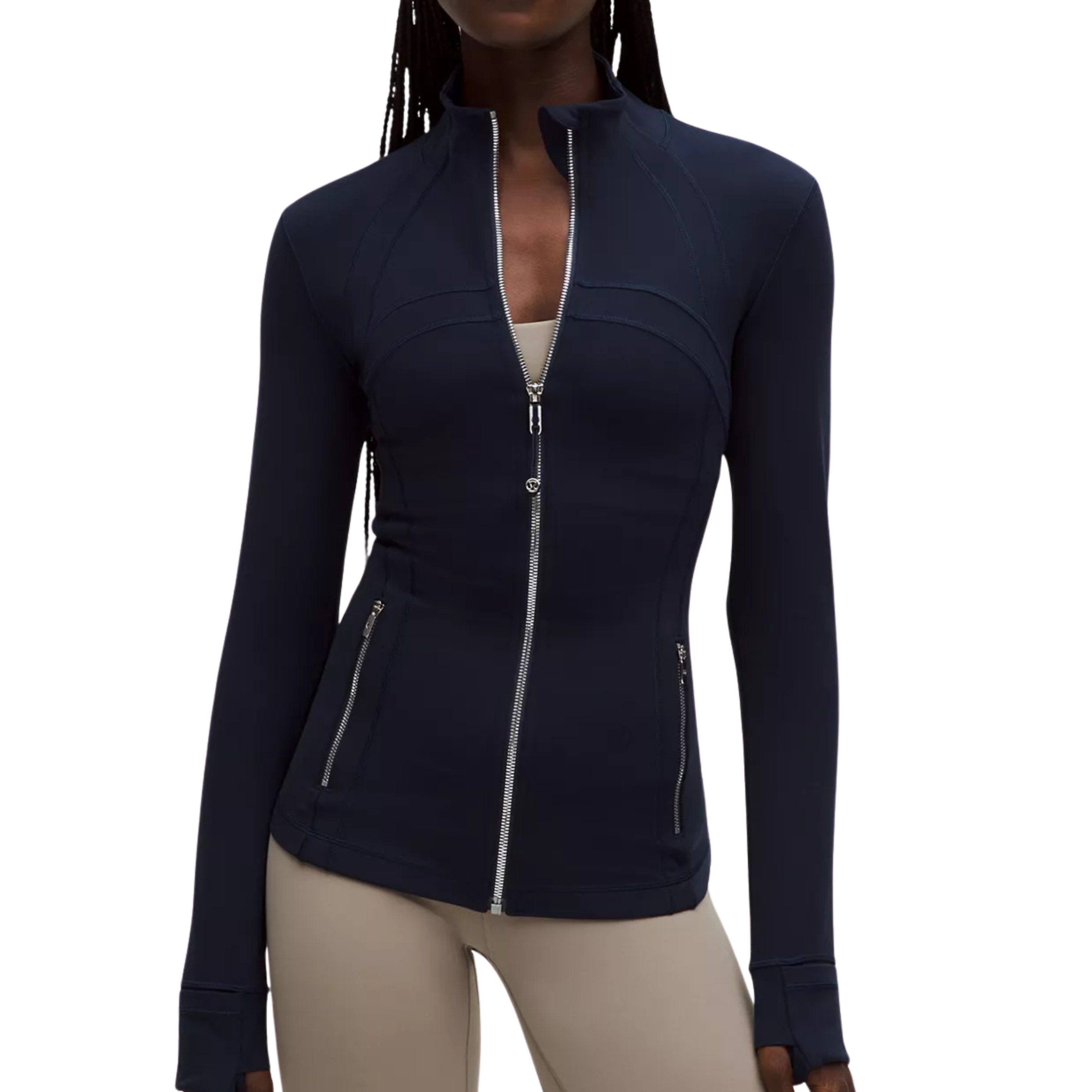 Lululemon Define Jacket - True Navy Mirror Silver